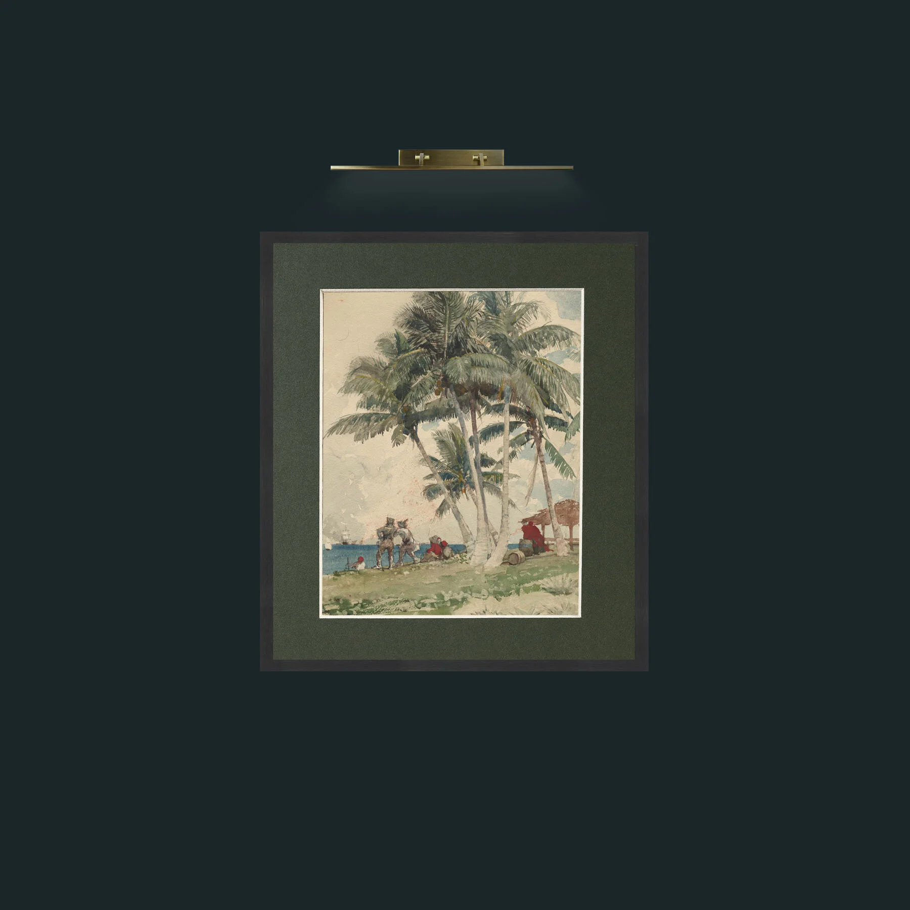 Art-NewcomersFrame-7Black-Mount-2Green-Art-Newcomers.jpg