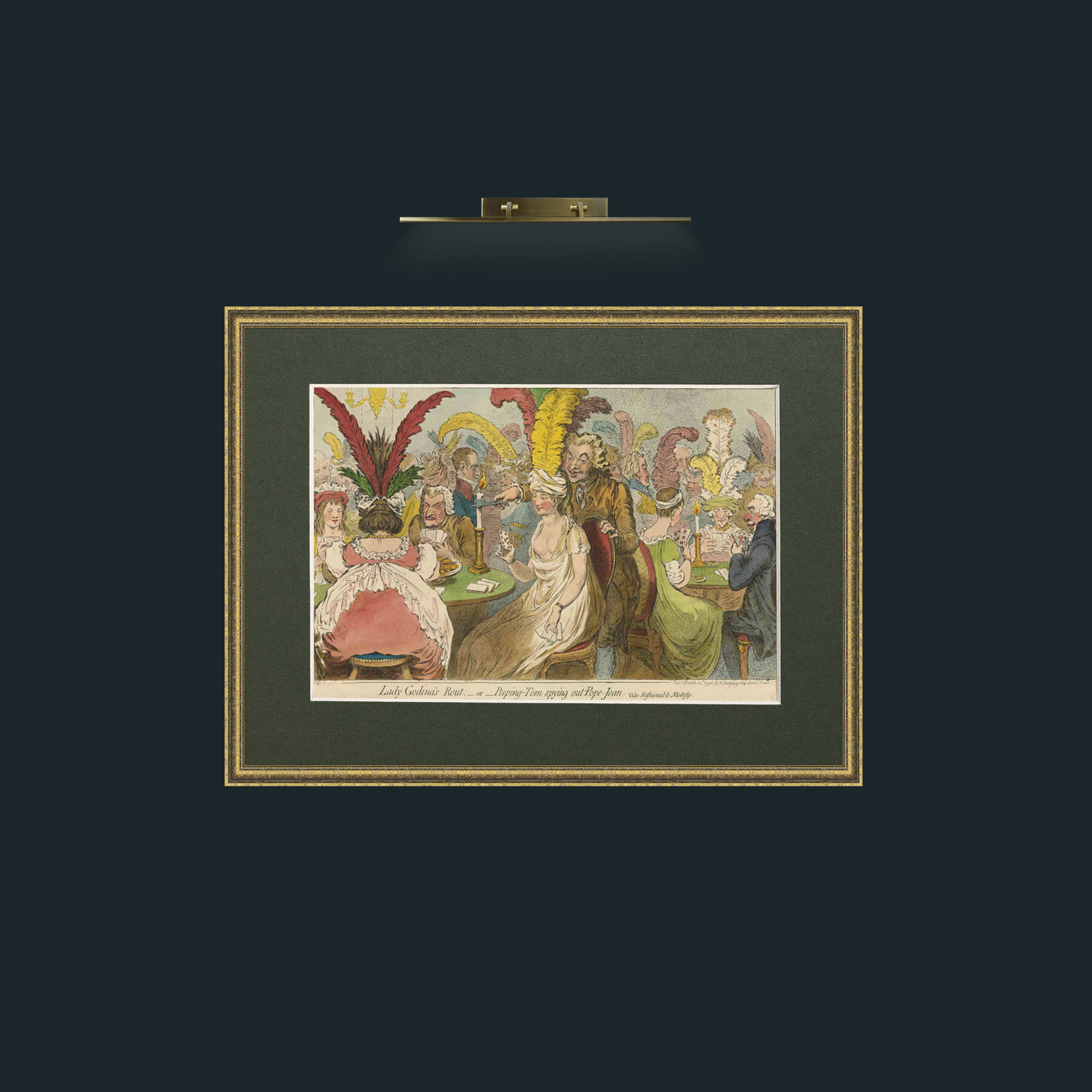 Art-Peeping Tom-Frame-1TexturedGilt-Mount-2Green.jpg