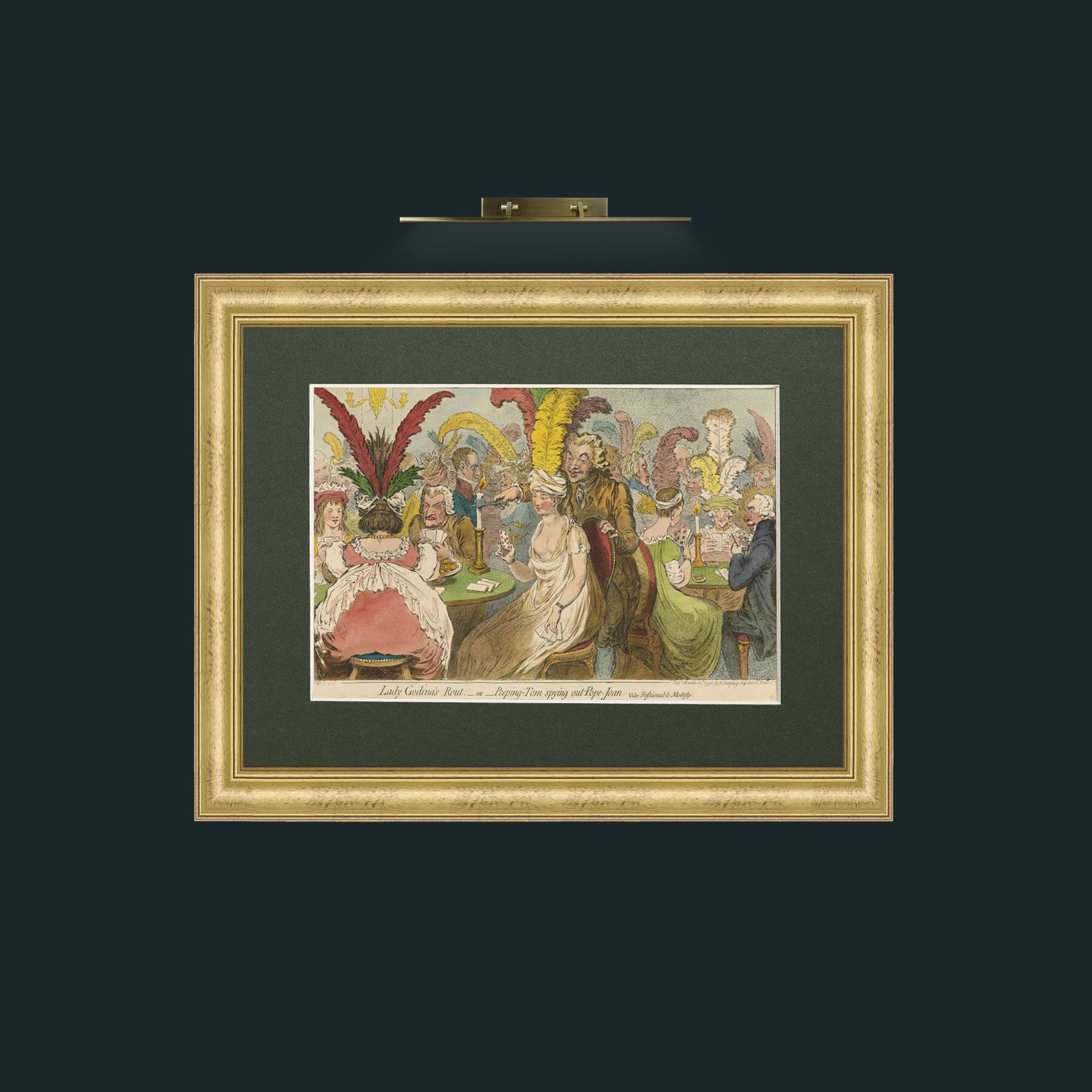 Art-Peeping Tom-Frame-9WideGilt-Mount-2Green.jpg
