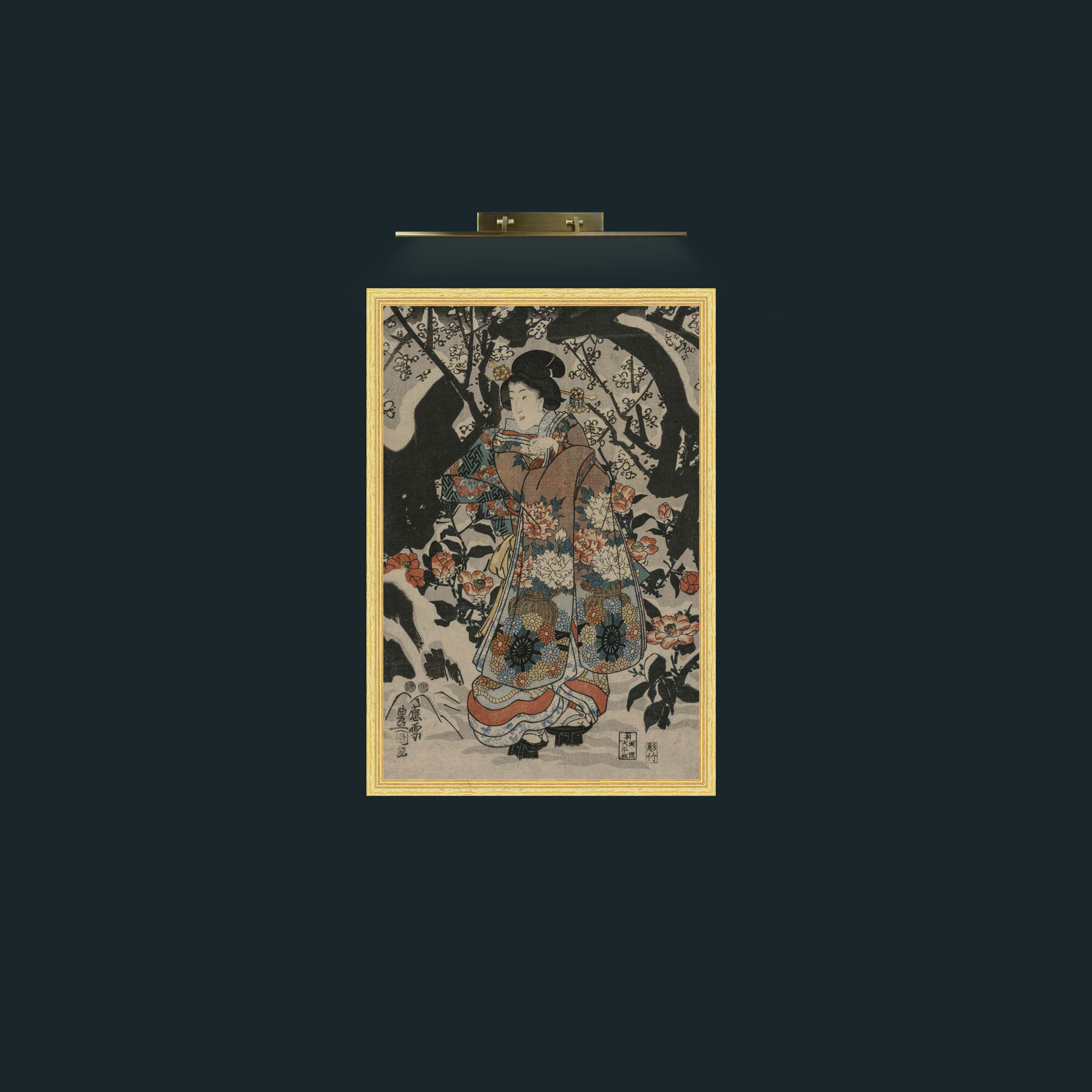 Art-Plum Blossom-Frame-4BevelledGilt.jpg