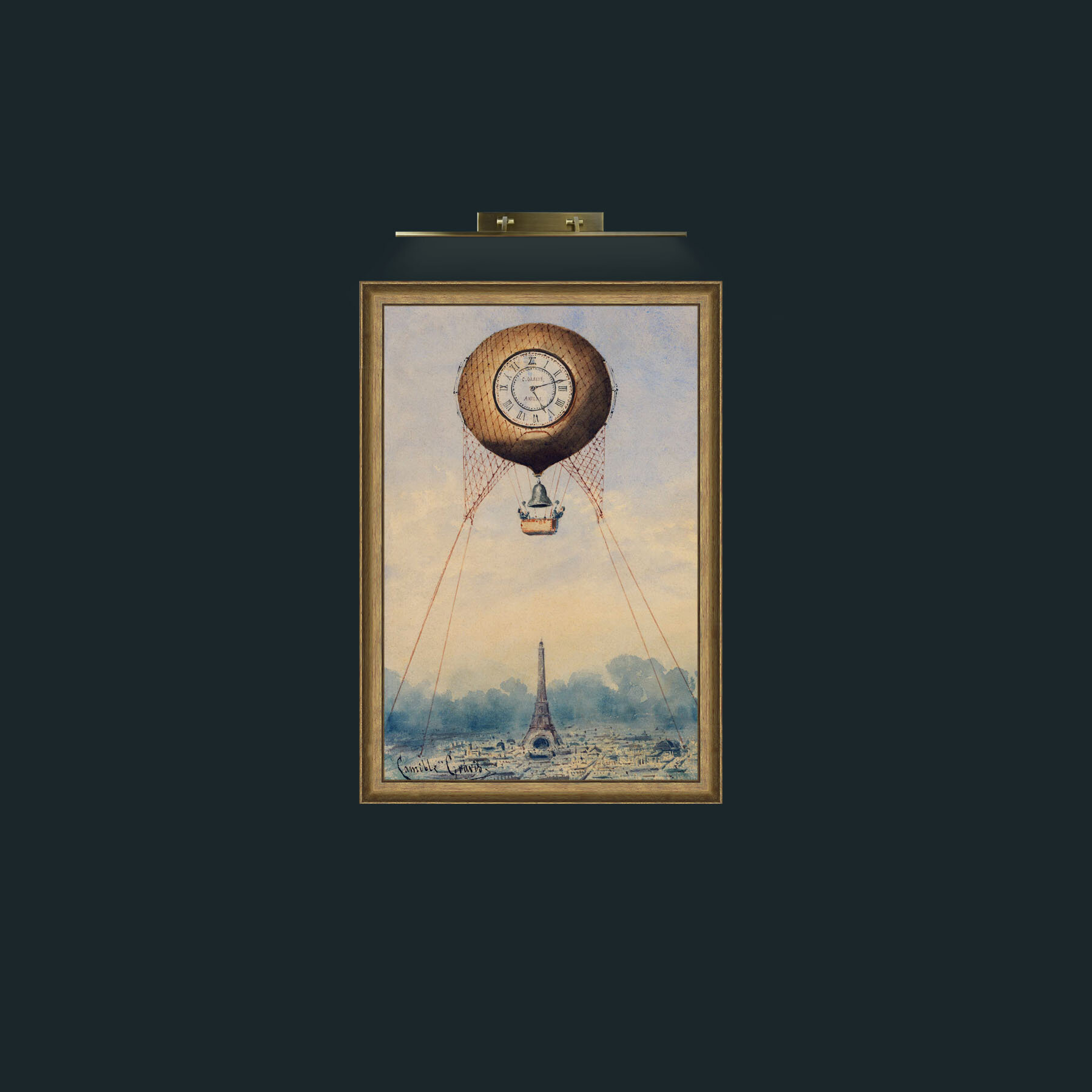 Art-Survoler Paris-Frame-8RedGreenGilt.jpg