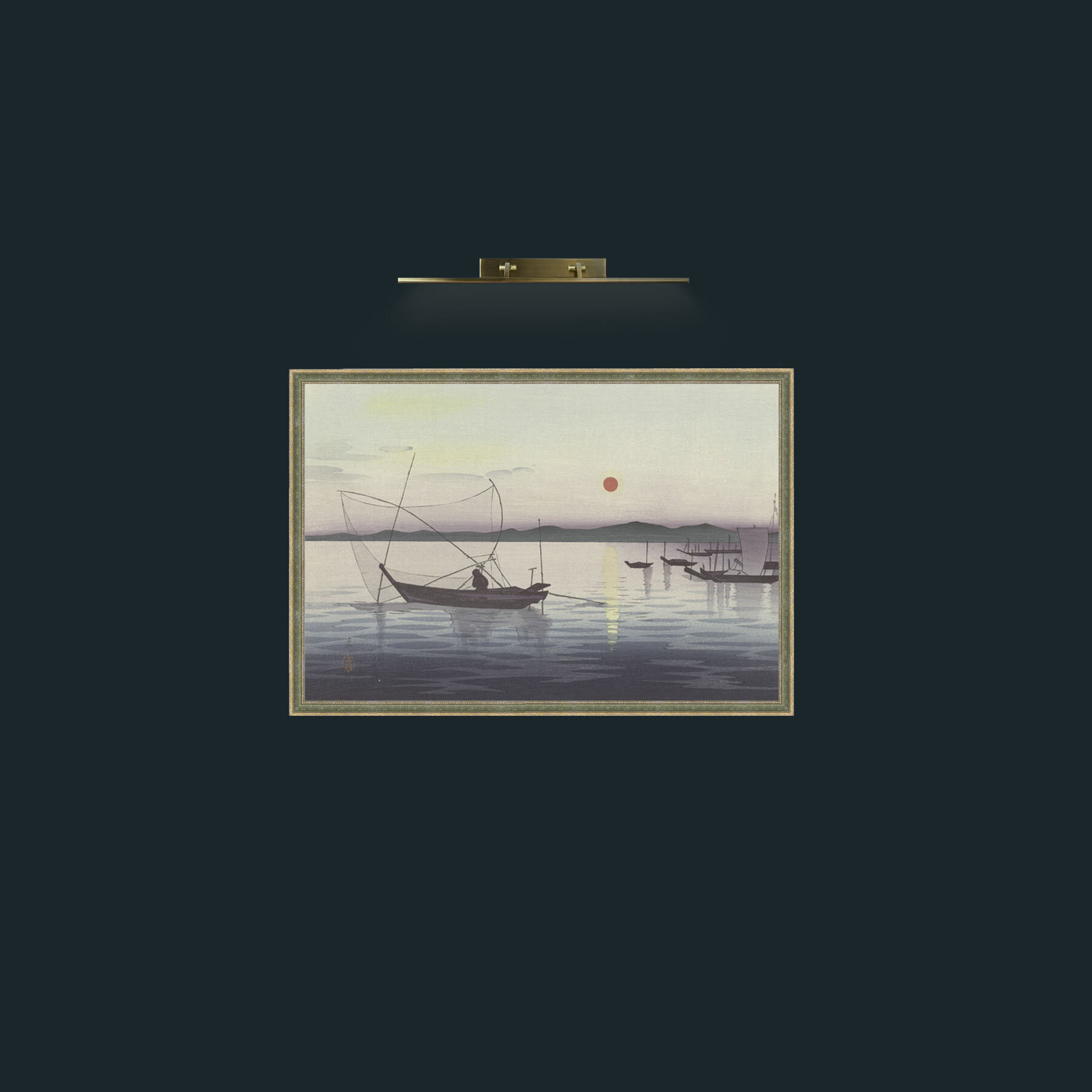 Art-Nets at Dawn-Frame-2GreenGiltTextured.jpg