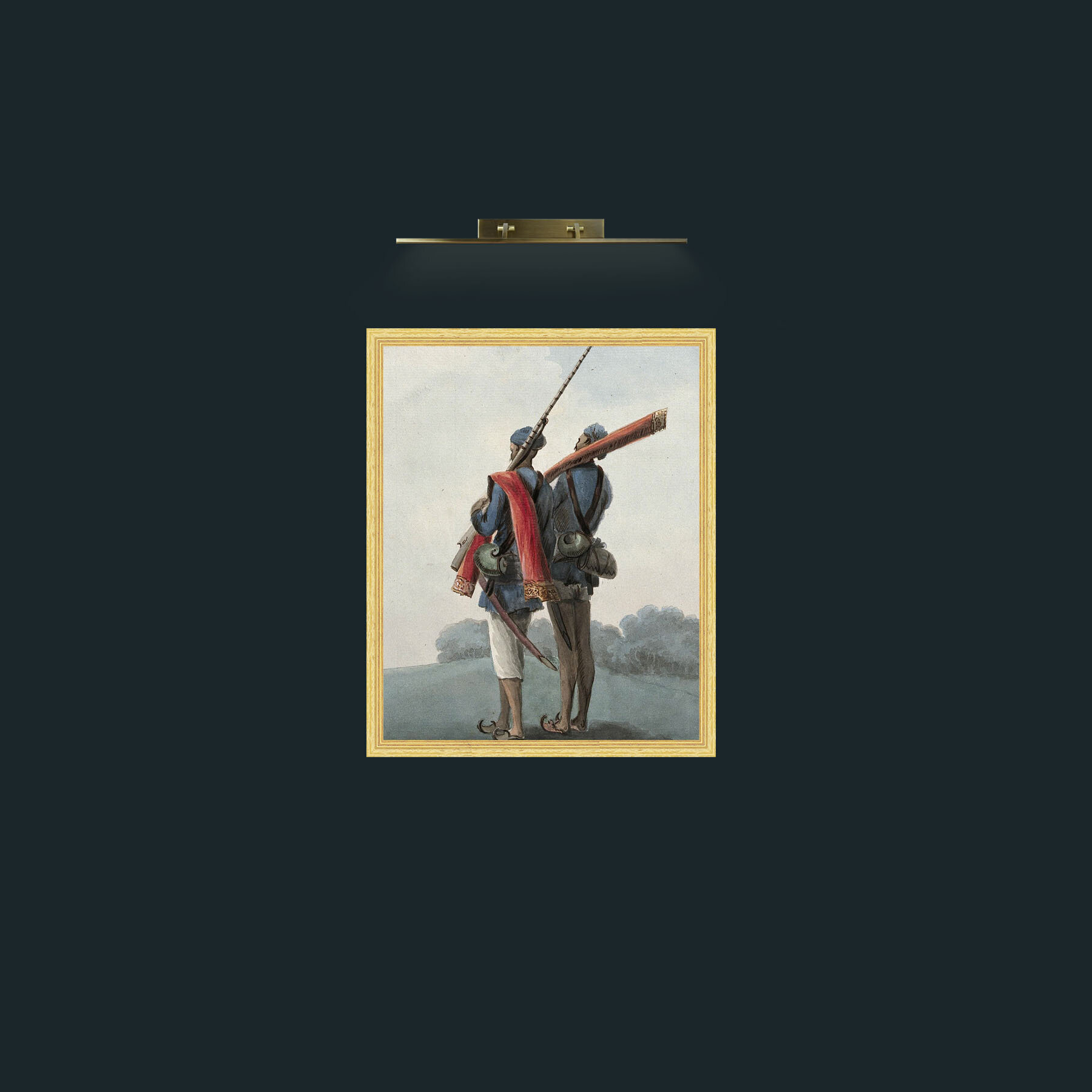 Art-The GuardFrame-4BevelledGilt-Art-The Guard.jpg