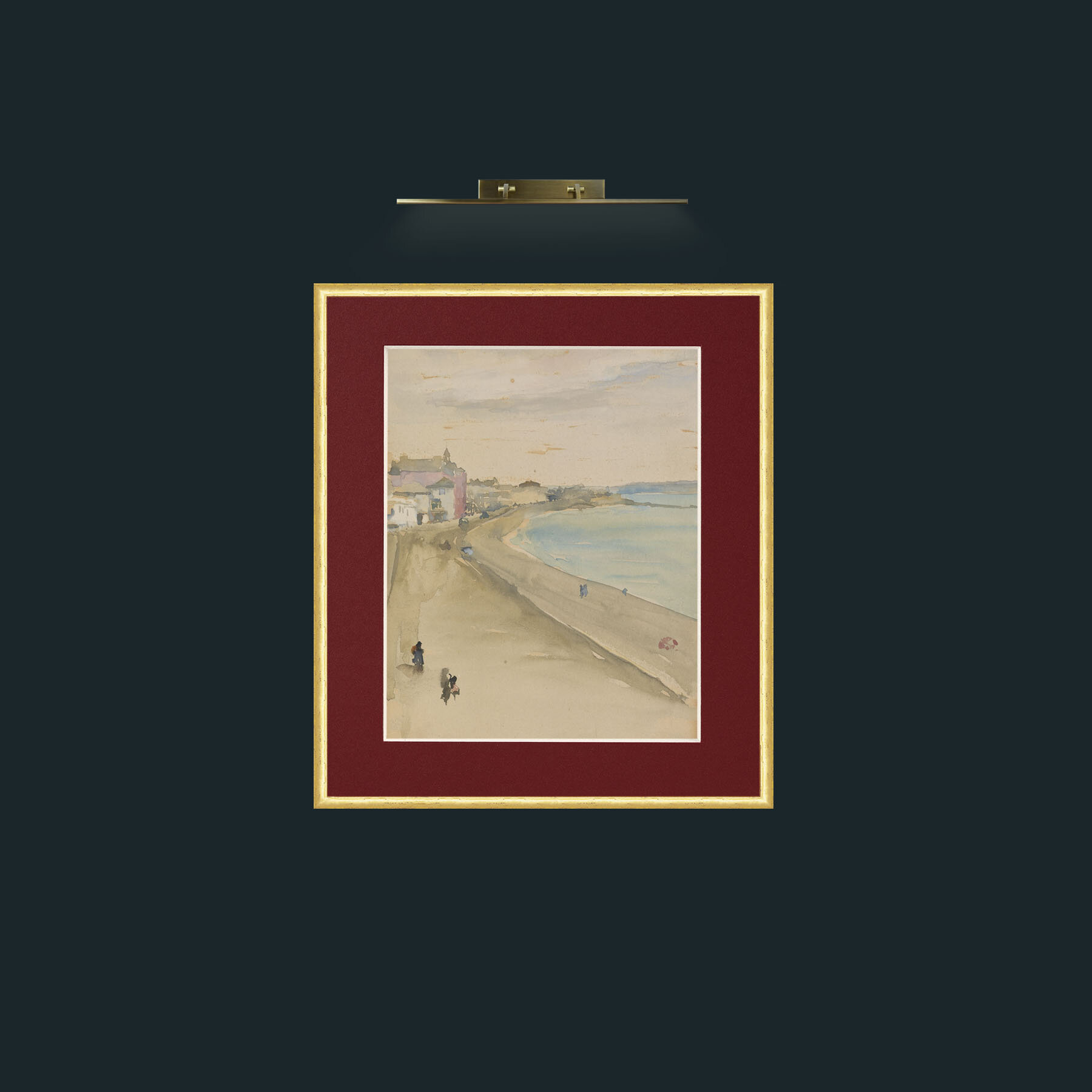 Art-St IvesFrame-3RoundedGilt-Mount-4Red-Art-St Ives.jpg