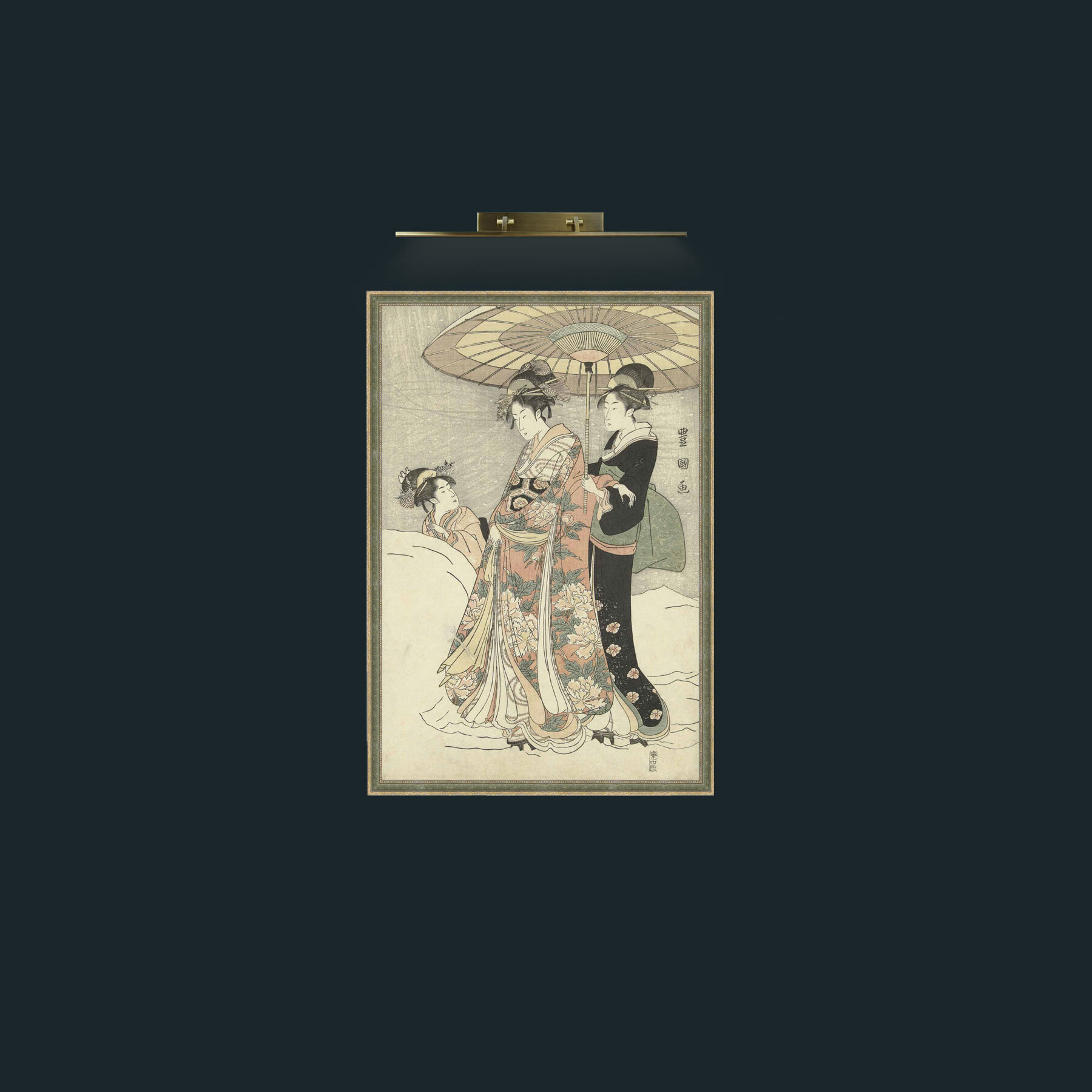 Art-The Lady-Frame-2GreenGiltTextured.jpg
