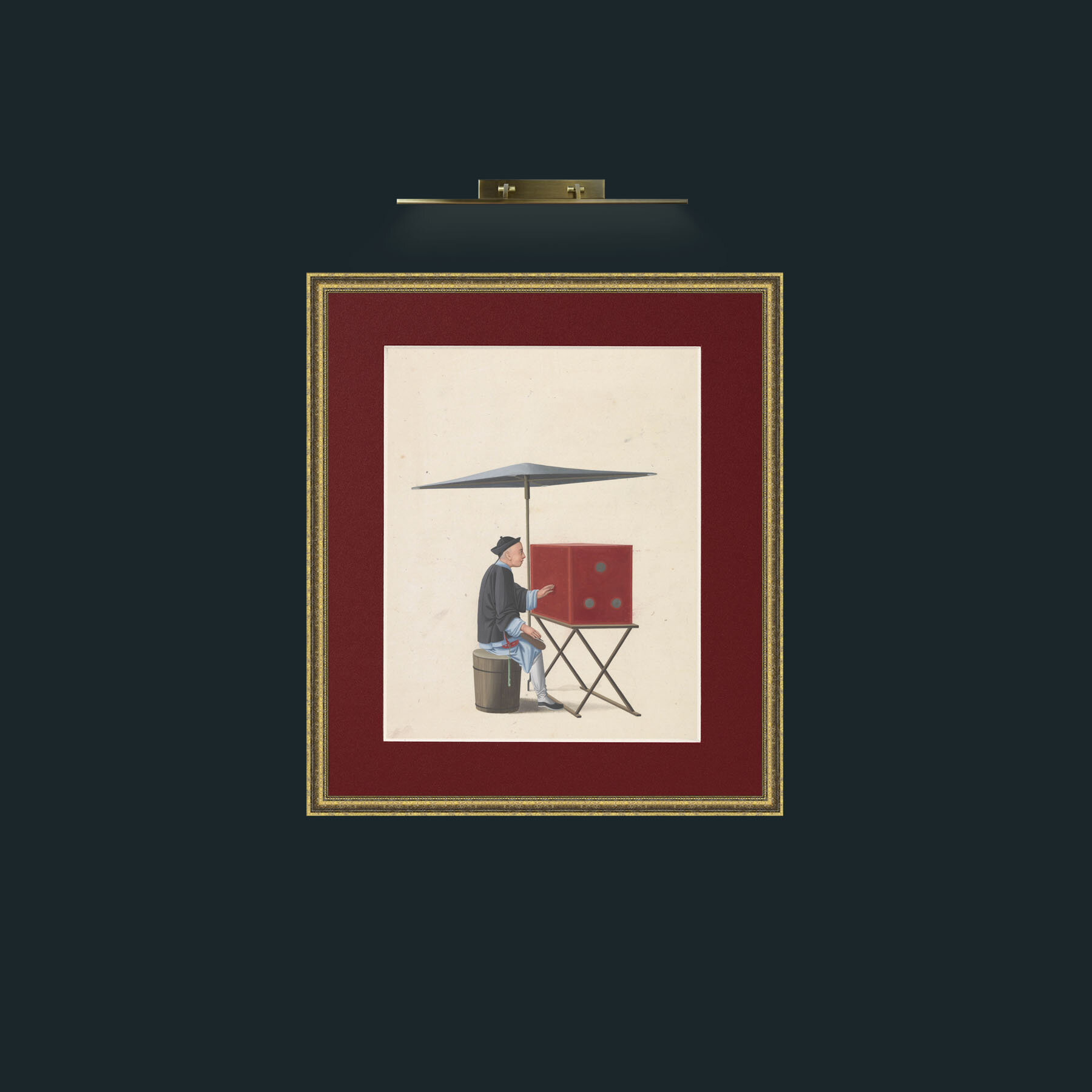 Art-The Red CaseFrame-1GiltTextured-Mount-4Red-Art-The Red Case.jpg