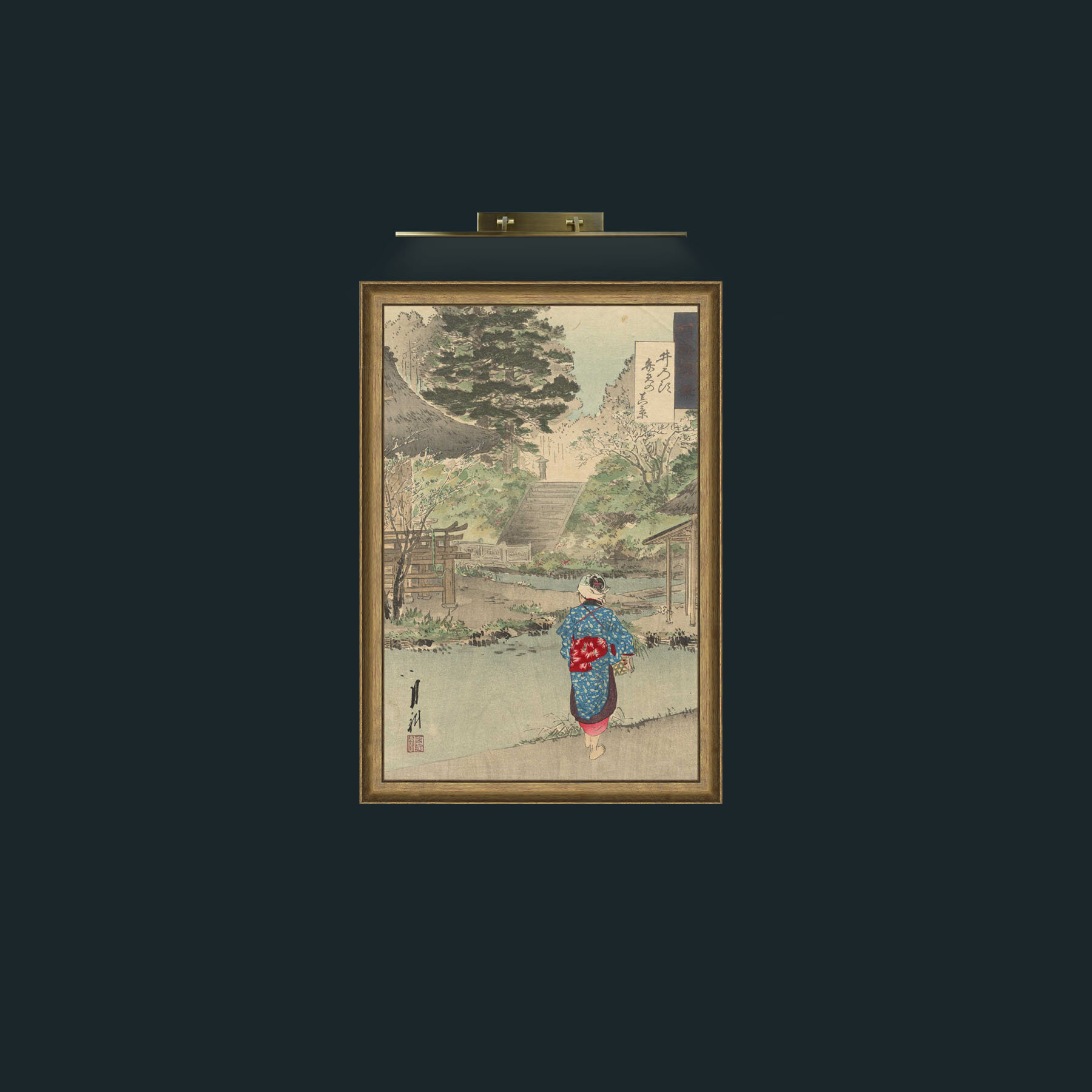 Art-To the Water-Frame-8RedGreenGilt.jpg