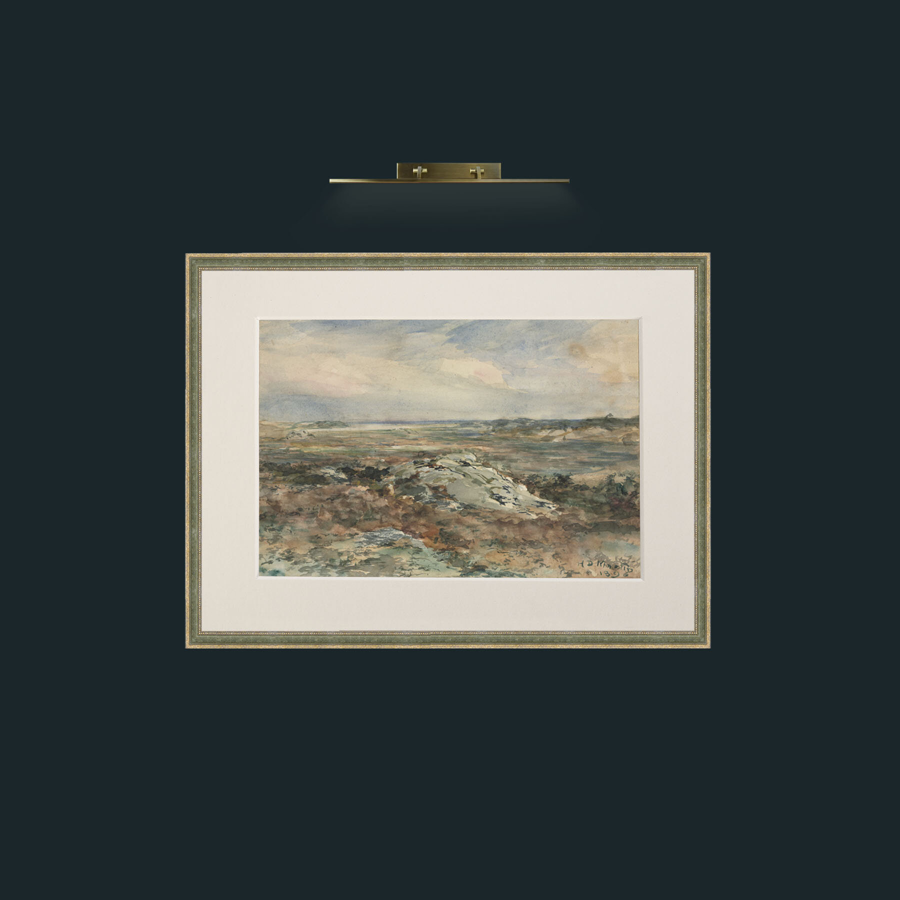 Art-The Moors-Frame-2GreenGiltTextured-Mount-1Antique.jpg