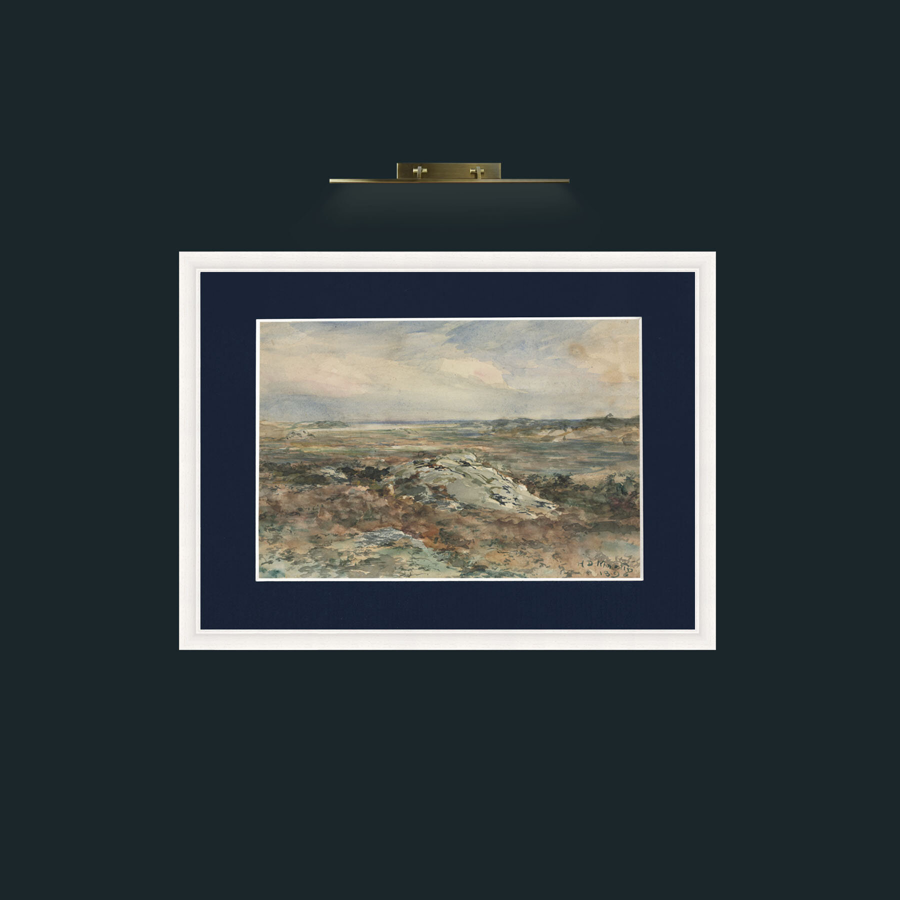 Art-The Moors-Frame-5White-Mount-3Blue.jpg
