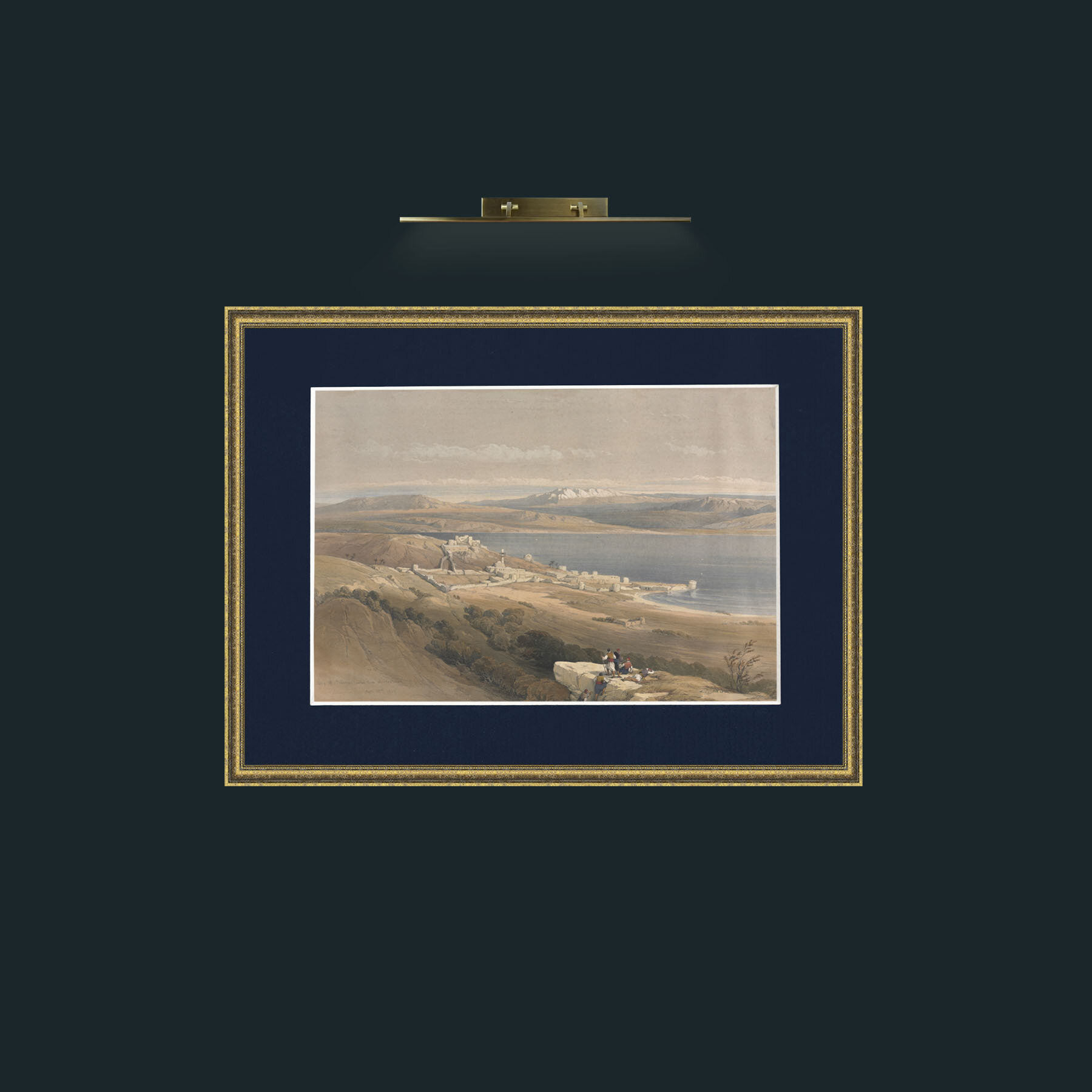 Art-Tiberias-Frame-1TexturedGilt-Mount-3Blue.jpg