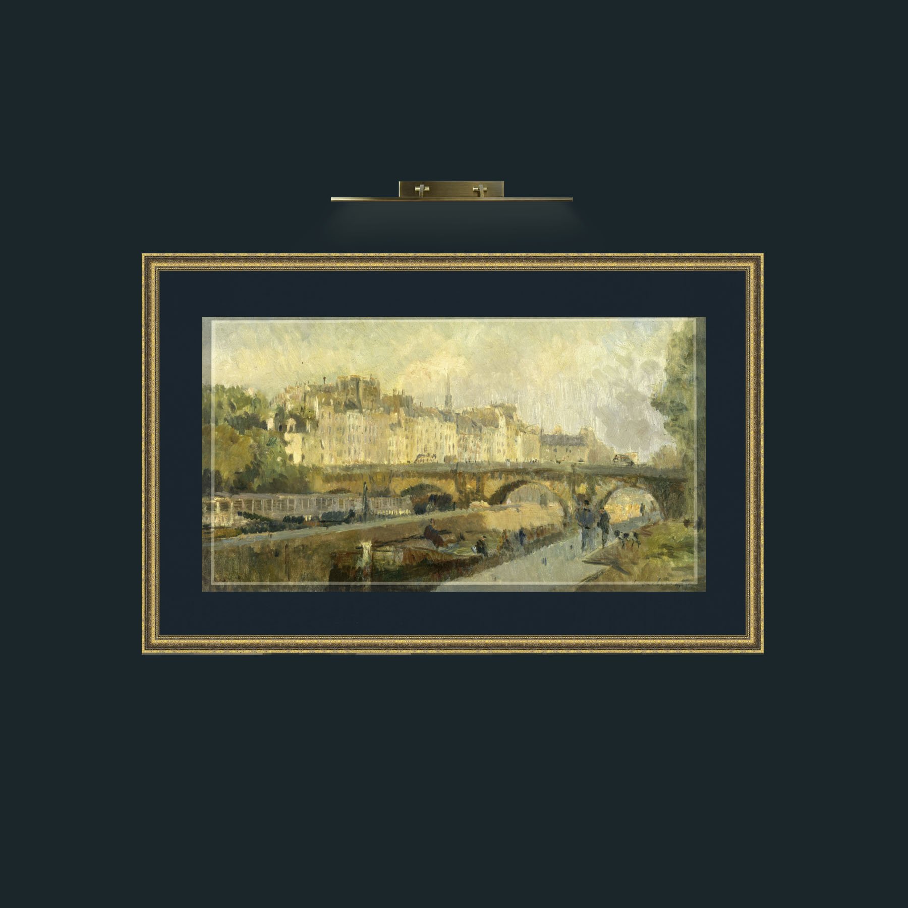 Frame-1GiltTextured-Mount-3Blue-Art-Background.jpg