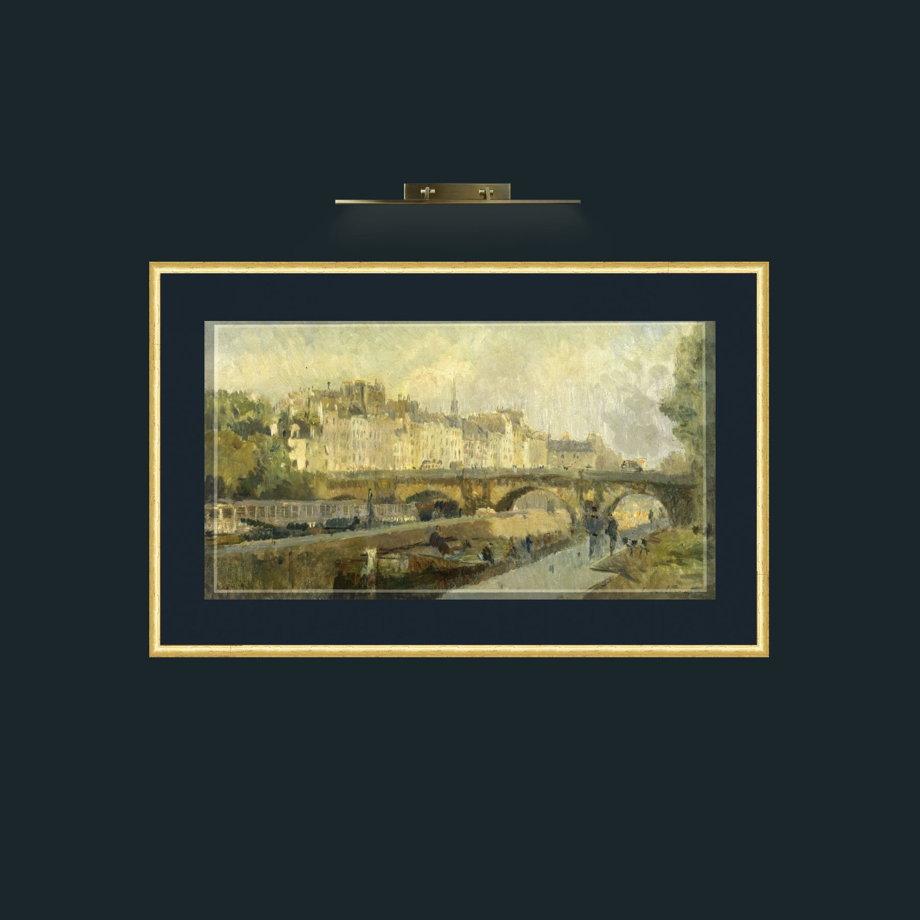 Frame-3RoundedGilt-Mount-3Blue-Art-Background.jpg