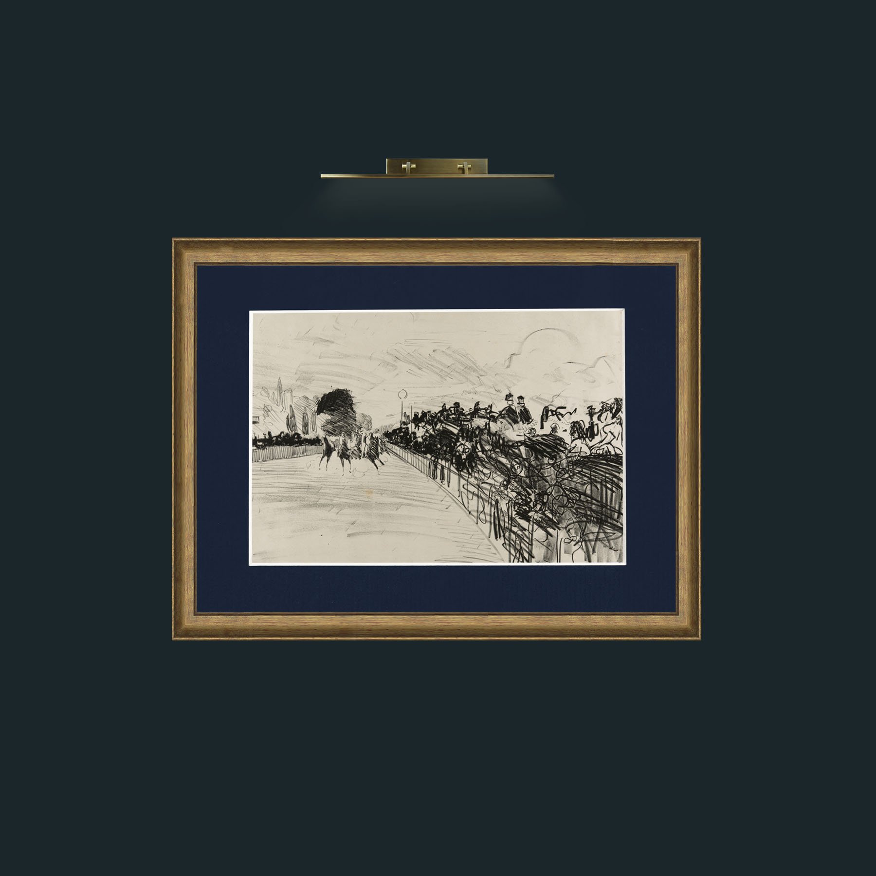 Frame-8AntiqueRedGoldGilt-Mount-3Blue-Art-Background.jpg