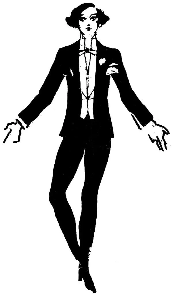 Bob Fosse Dancin' two costume designs, 1978