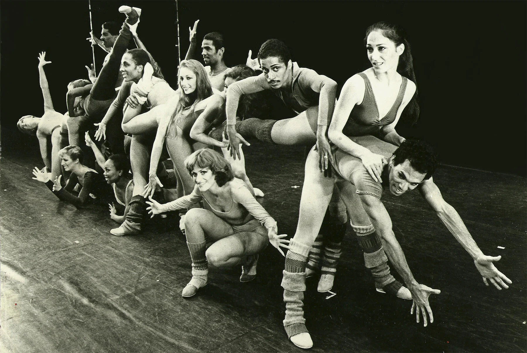 Bob Fosse Dancin' national tour press photograph, 1980