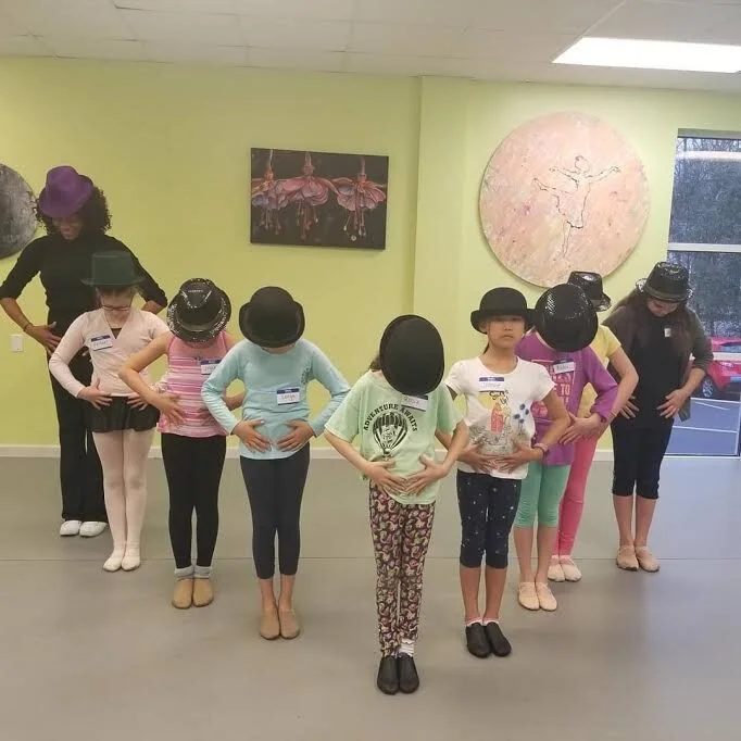 Start 'em young! Stephanie Pope teaches some itty bitty blackbirds...