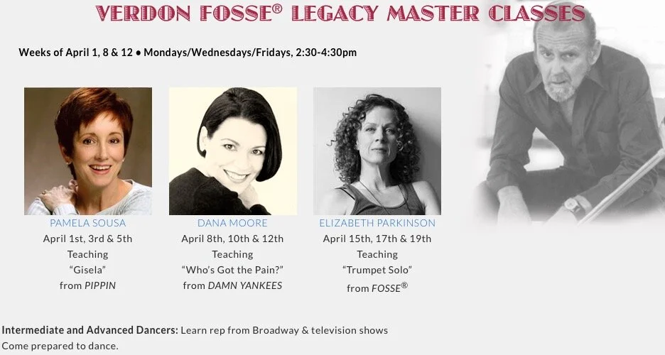 Fosse Master Classes @ Steps on Broadway