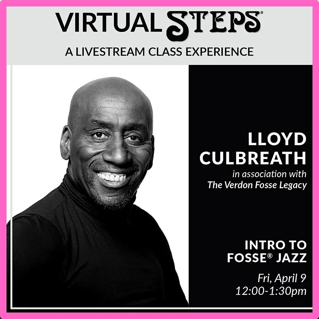 Join us tomorrow for Fosse&reg; Jazz with Lloyd Culbreath!⠀⠀⠀⠀⠀⠀⠀⠀⠀
⠀⠀⠀⠀⠀⠀⠀⠀⠀
Sign up at www.stepsnyc.com
