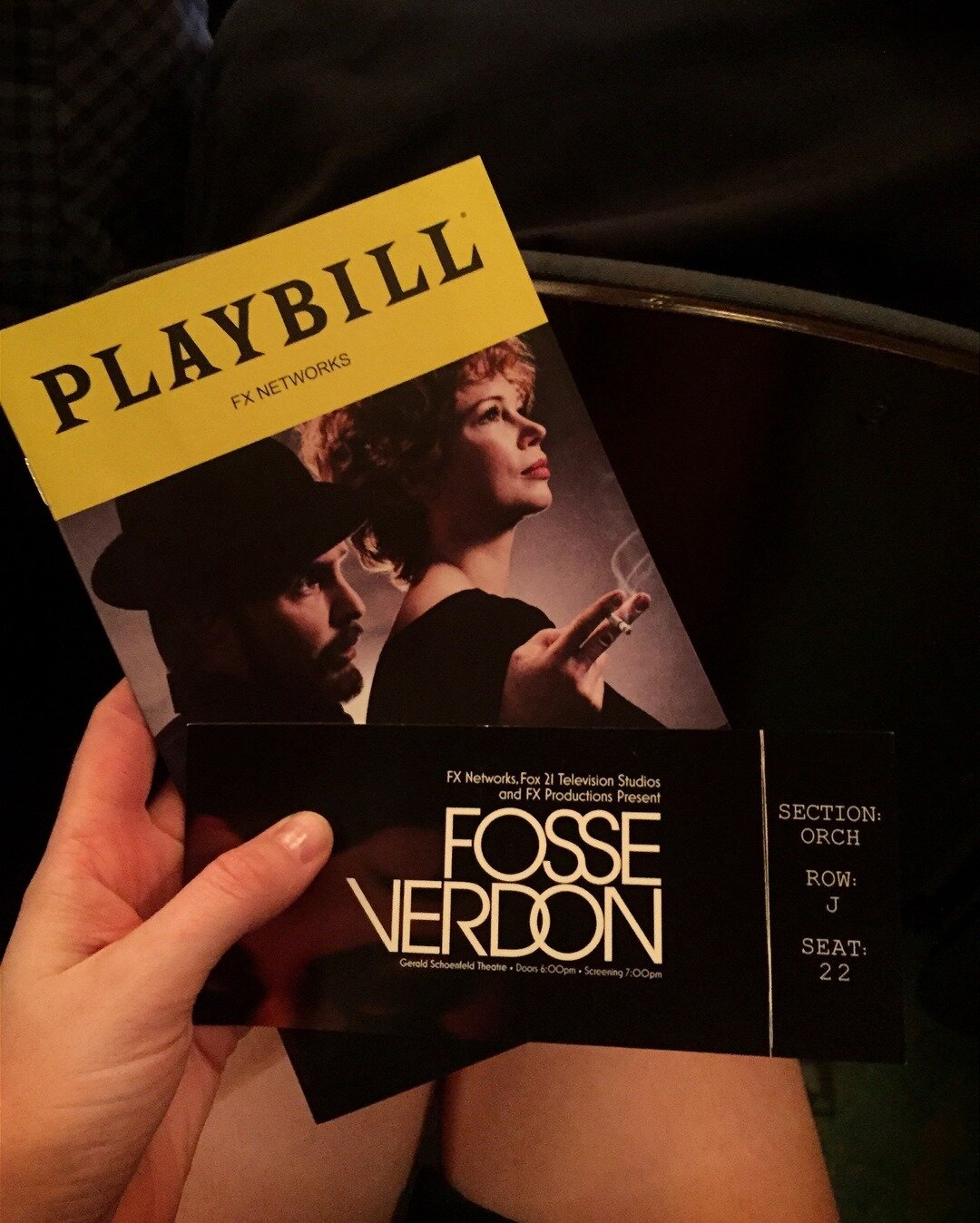 #TBT 2 years ago...Fosse/Verdon premiere at the Gerald Schoenfeld Theatre.