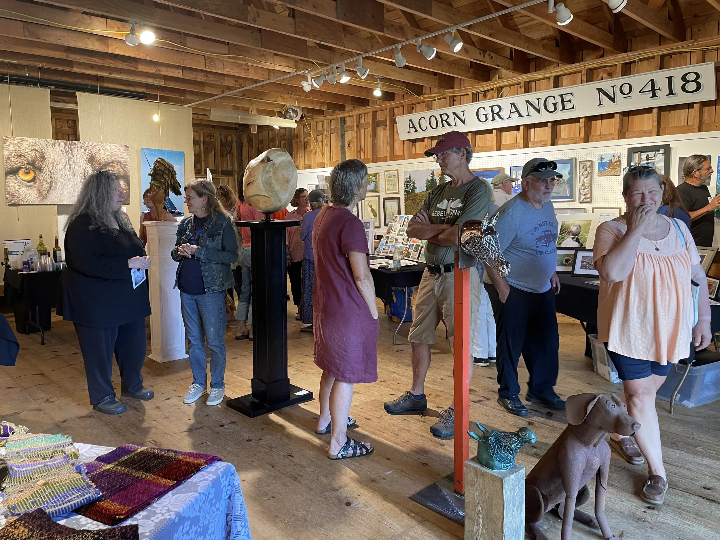 Art in the Barn: Elizabeth Elvart Reed and Beth Downey