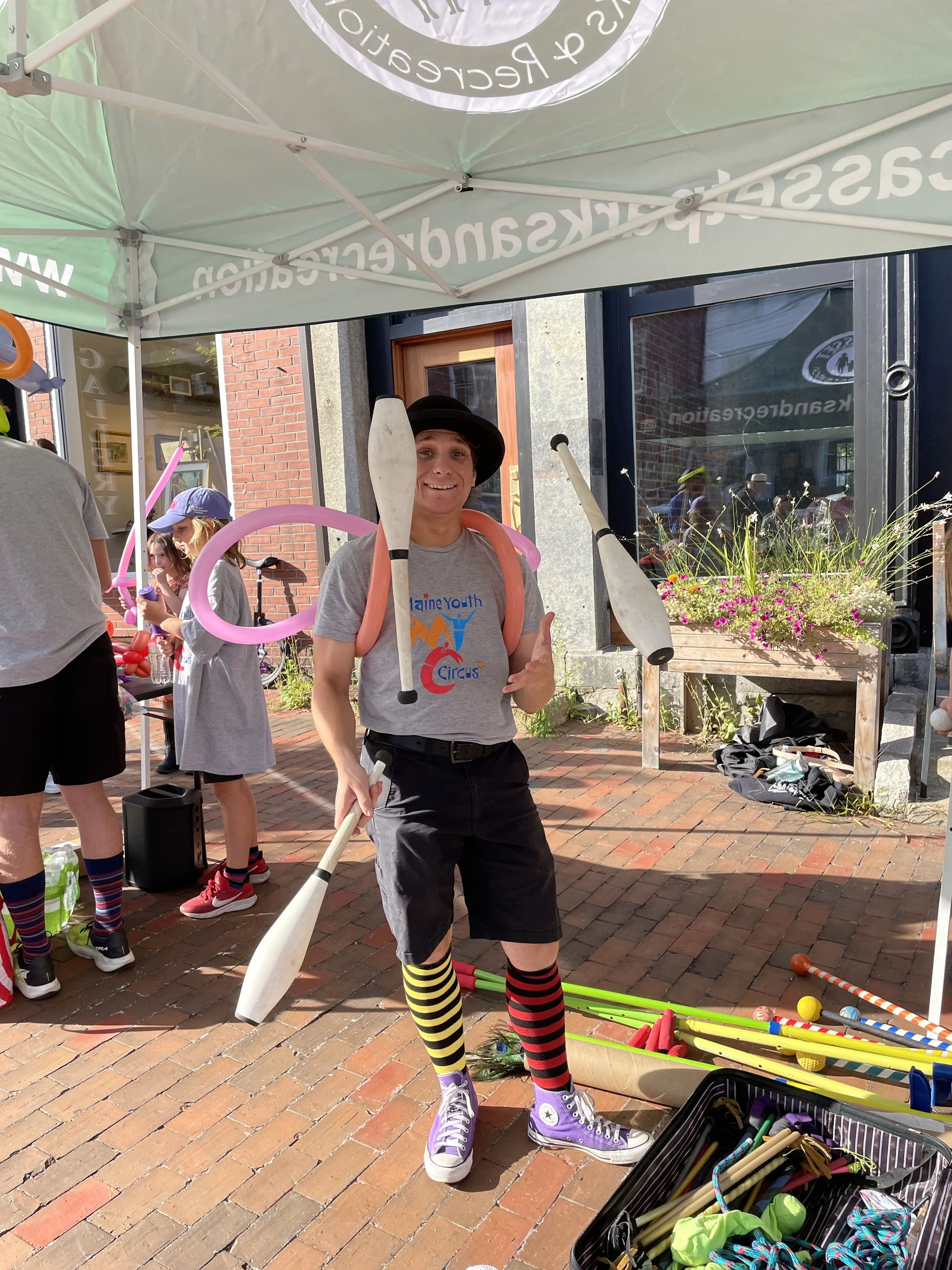 Maine Youth Circus at WAW