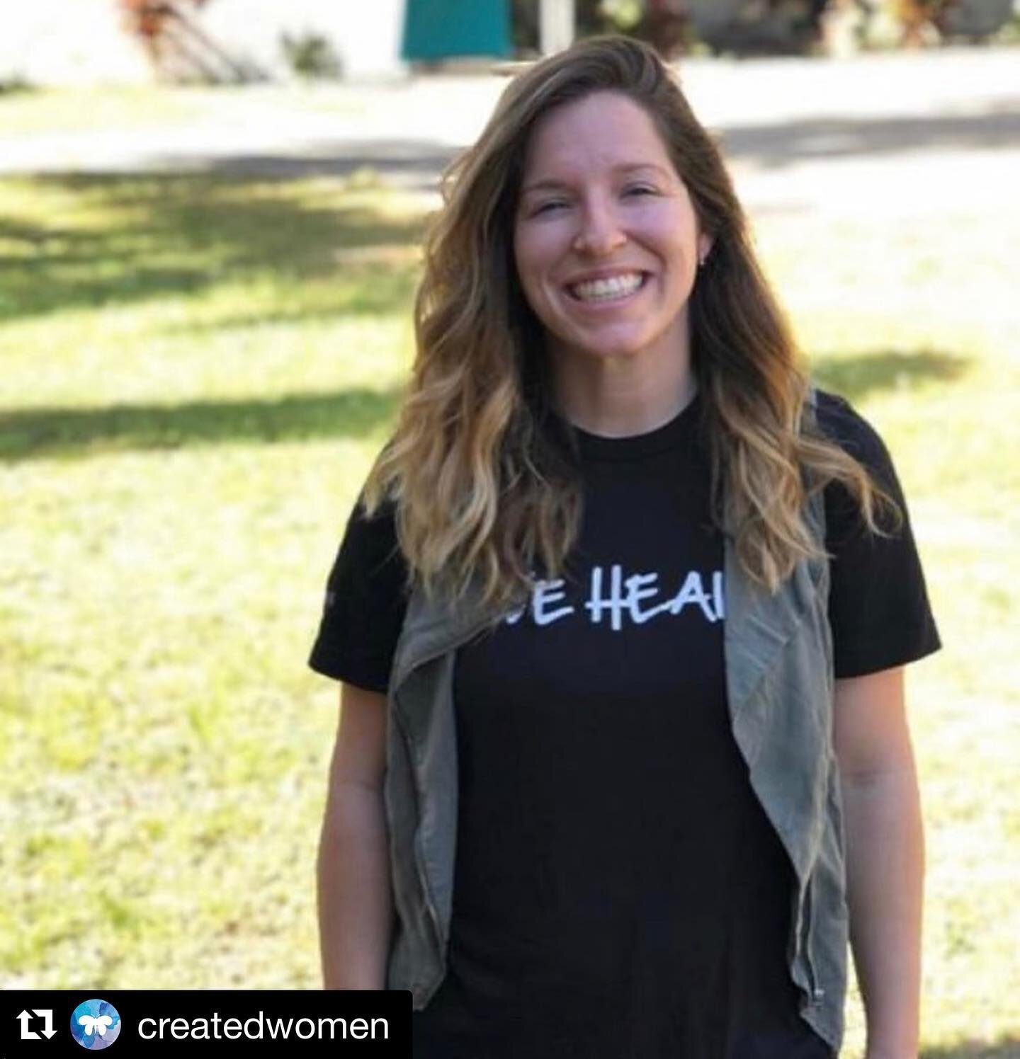 This is Jillian Penhale, from @createdwomen - an incredible organization in Tampa that provides critical and innovative supports/resources including emergency housing, support groups, a resource drop-in center and more to women caught in the life of 