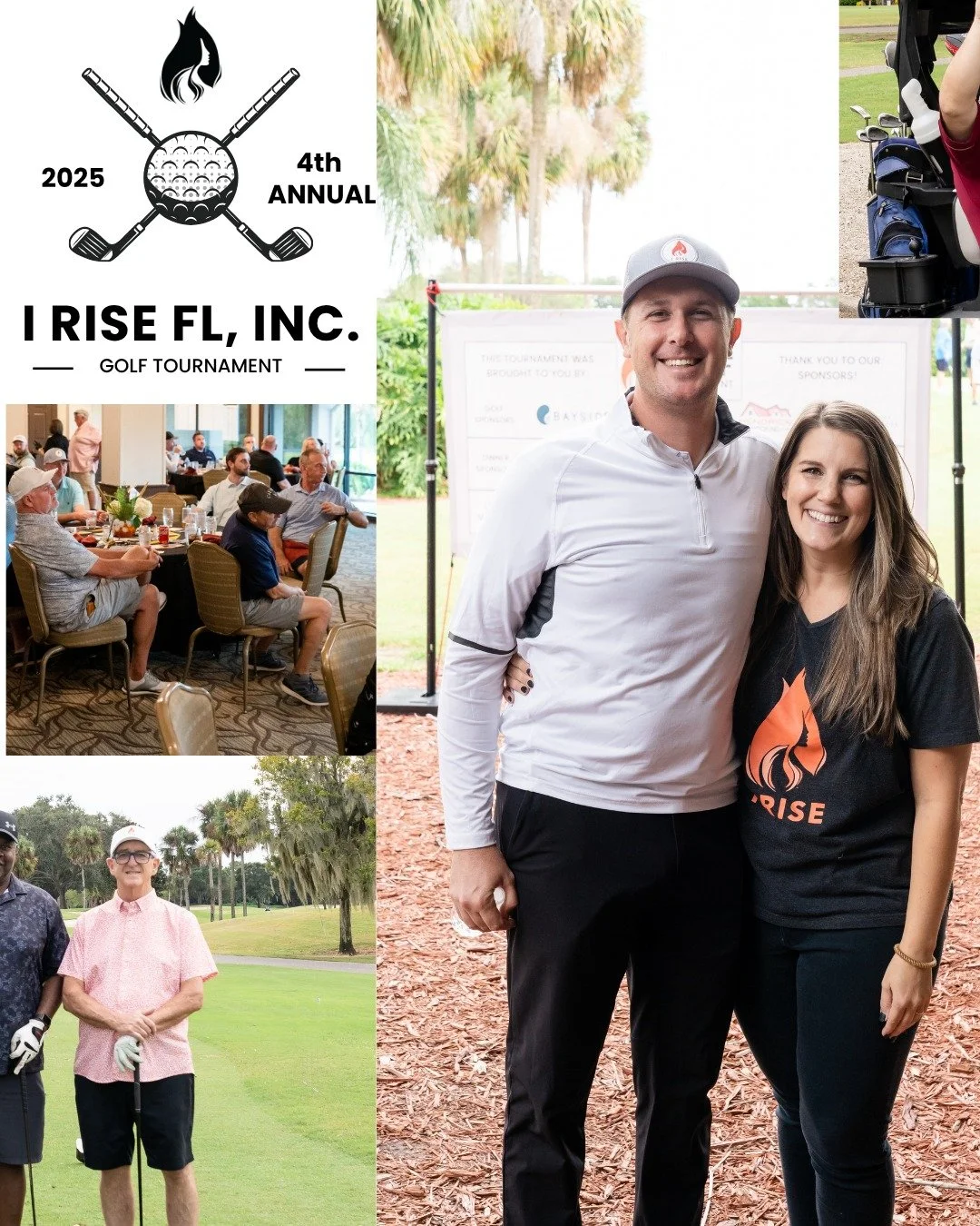 🏌️&zwj;♂️ IRise FL&rsquo;s 4th Annual Golf Tournament is taking place October 20th at West Chase Golf Course! We&rsquo;re excited to welcome our guests for a day of fun with friends and (fingers crossed) great weather &mdash; all in support of a gre
