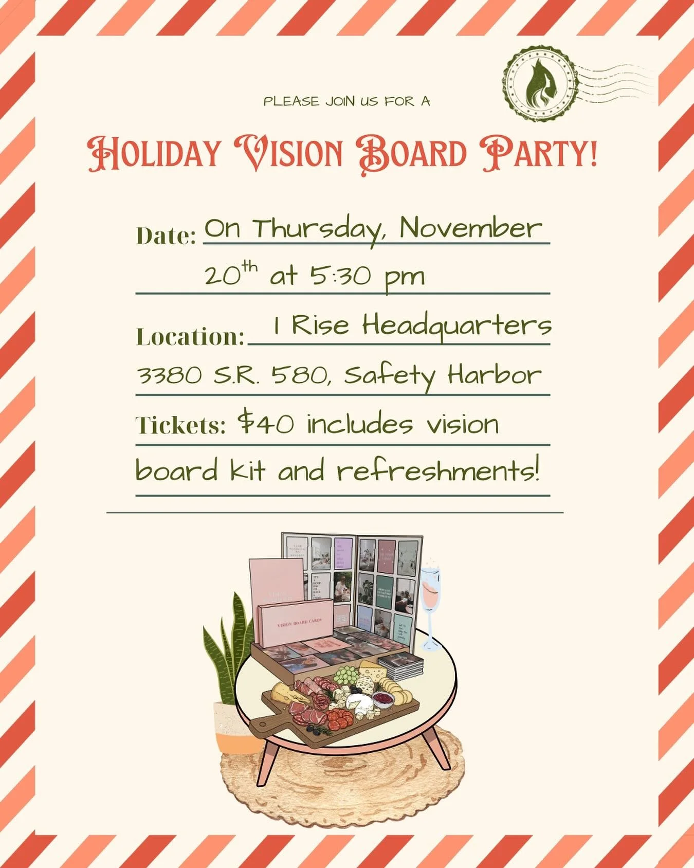 Join us next Thursday for an exclusive and super fun holiday event! 
.
Chat and mingle with the I Rise team, reflect on your 2025, and vision cast for what you will create in 2026!
.
Only 12 spots left, so don&rsquo;t delay! 
.
I Rise Curated Gift Co
