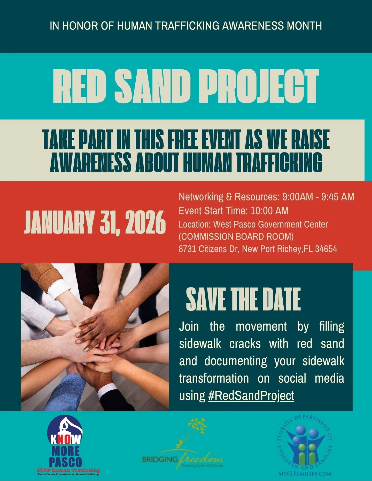 Join us this Saturday for an impactful event to raise awareness about human trafficking. I Rise will be tabling, so come out and say hello, hear from impactful speakers, and show your support in the fight against human trafficking!
