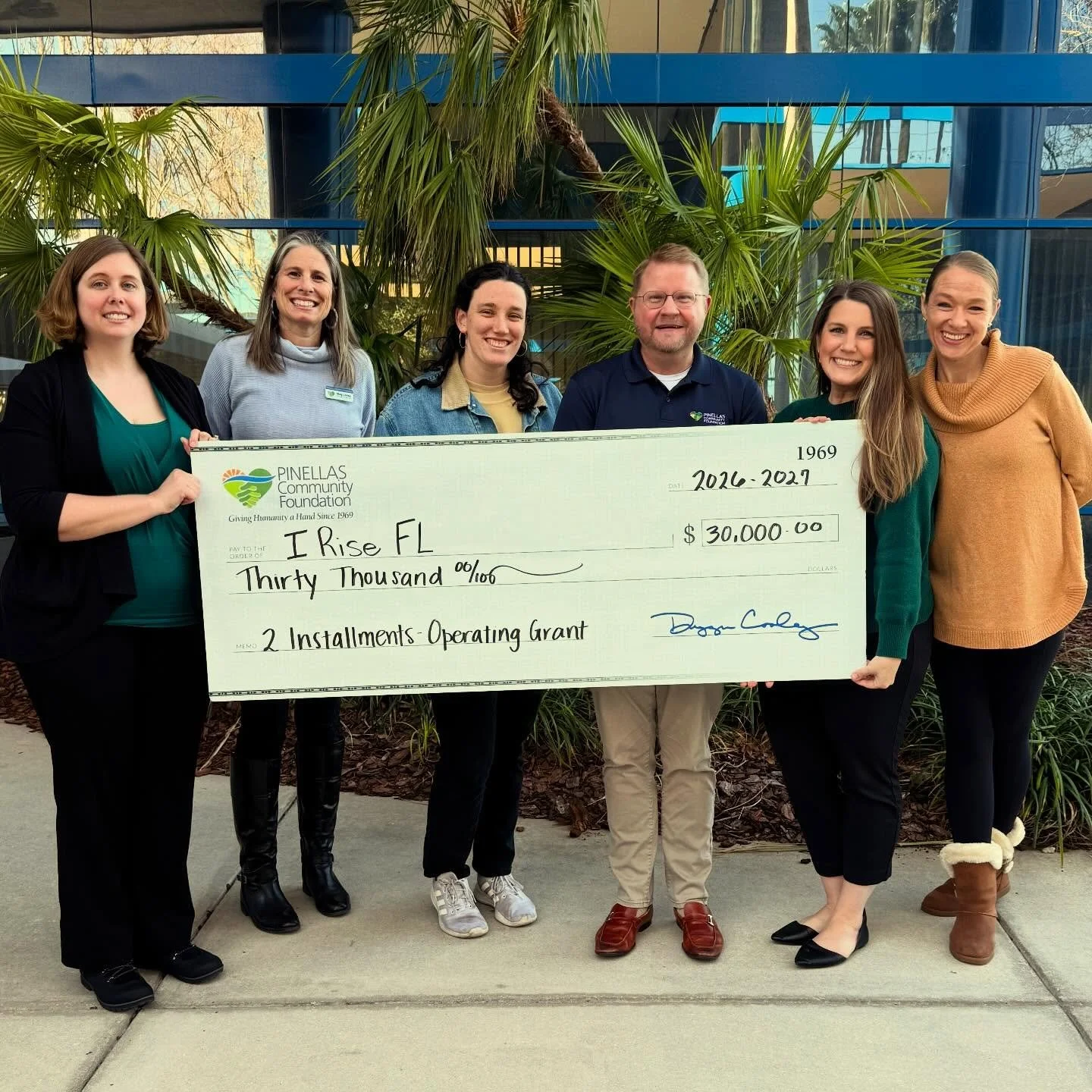 Appreciation post! THANK YOU @pinellascf for your partnership and for investing in the bright futures of survivors! The amazing staff at PCF just get us. They understand what we&rsquo;re trying to do, and they have decided to walk alongside us again 
