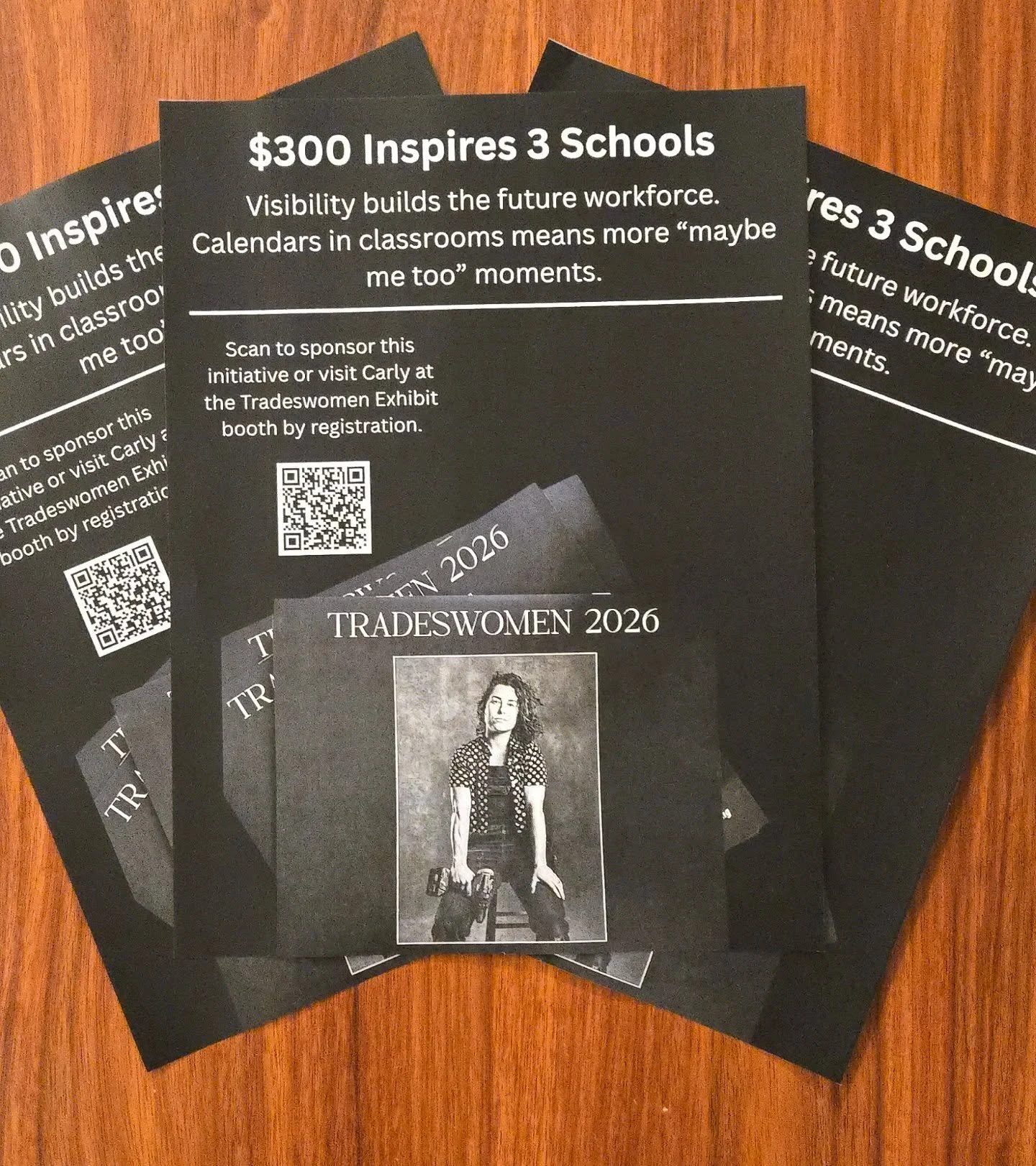 As we head into the holiday season, I&rsquo;m continuing a national effort to place Tradeswomen Calendars in 1,000 high schools across Canada, reaching students through classrooms, shops, and career centres.

The distribution is moving forward.

Scho