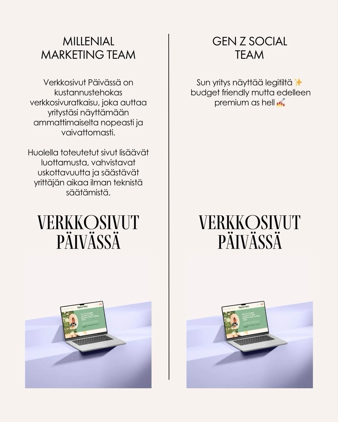 Oli pakko 🫢😁

#verkkosivut #nettisivut #kotisivut