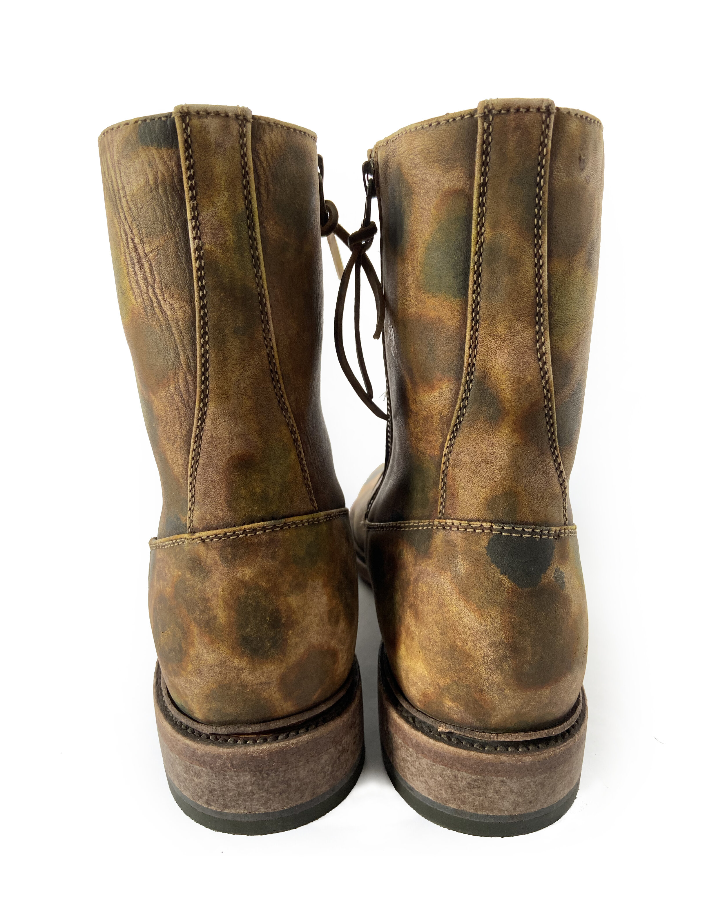 Rock Dyed Camo boot, stonewashed