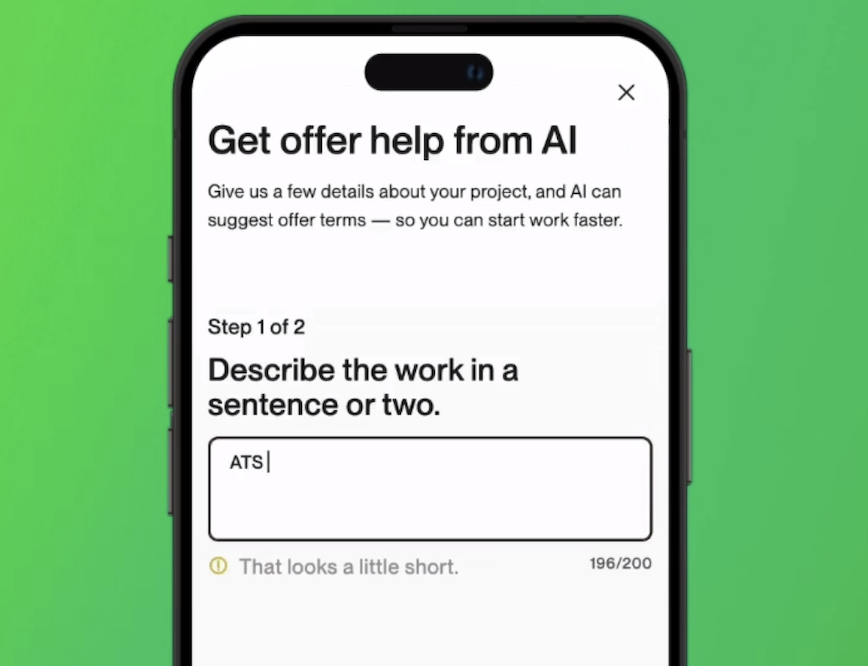 Upwork Generative AI Project Manager
