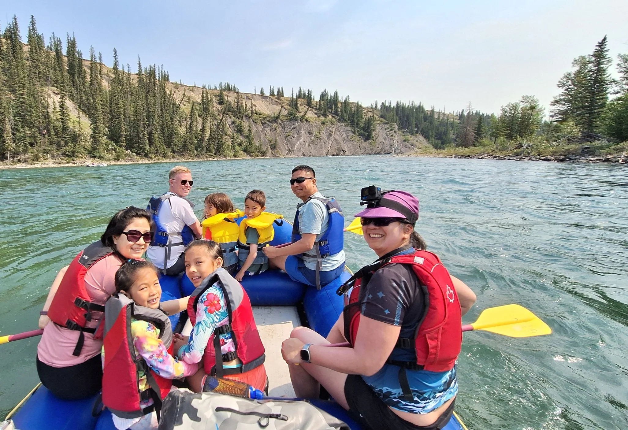 River Raft Adventure with family