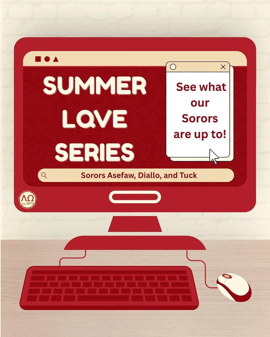 Next in our Summer LQve series, we’d like to highlight Sorors Asefaw, Diallo, and Tuck!