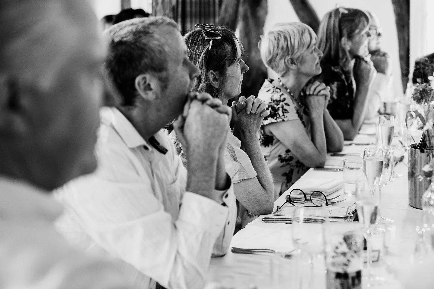 Doing a spot of late night editing, and I came across this shot taken during Niamh and Oli&rsquo;s speeches. This is how you know they&rsquo;re really listening.

#documentaryweddingphotography #manchesterweddingphotographer #cheshireweddingphotograp