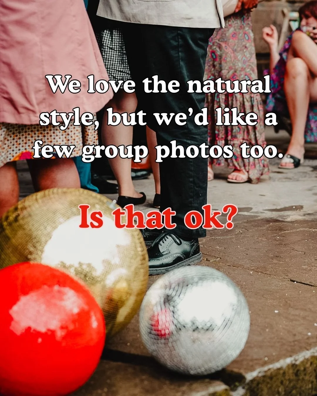 Being a primarily documentary photographer doesn't mean you have to compromise on the other parts of your day. Couple and group photos are part of most weddings, and if they're part of your plans they should be given the same effort and respect as ev