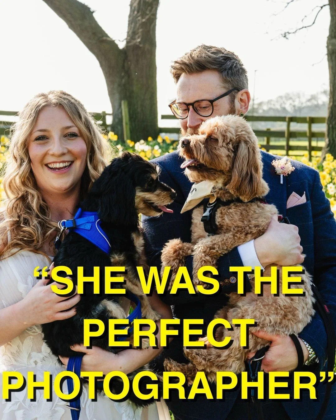 Katie and Luke left me the sweetest review recently. This is the absolute goal - enabling the couples I work with to have the wedding day that feels right for them, never being a distraction, and only ever making their day the best it can be. 

Weddi