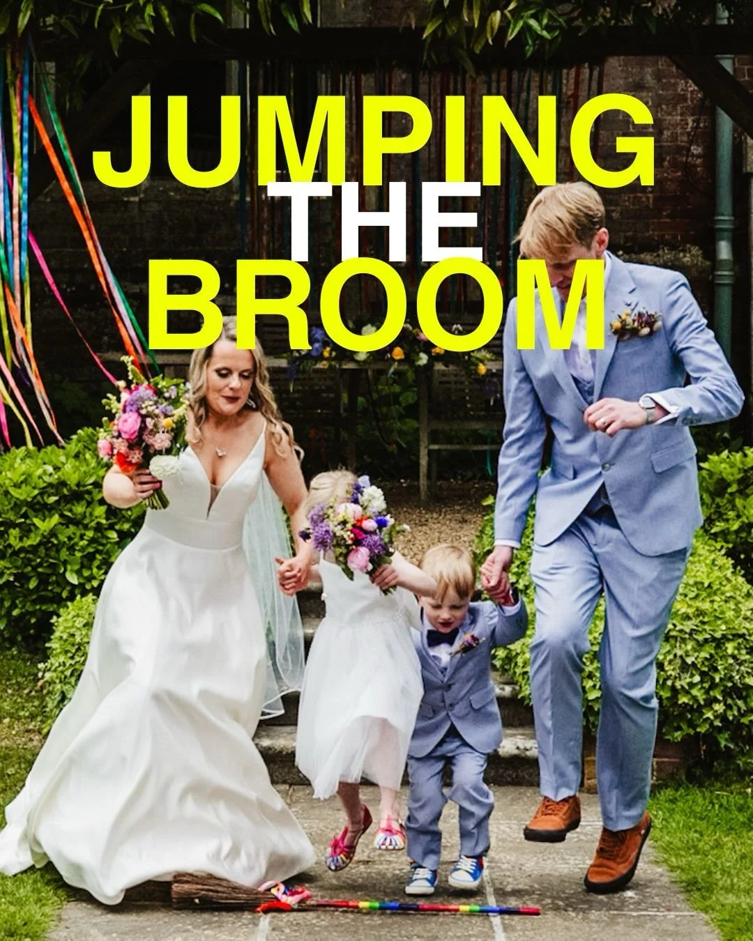 When Anna and Mike told me they were jumping the broom, I was sceptical. I mean, weddings have so many weird traditions (garters, cutting cakes, being given away) that I just thought this was one of them. But I&rsquo;d never seen it until May this ye