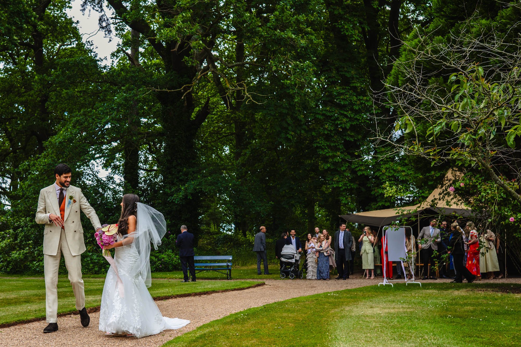 Julia and Myron’s Whatton Tipis Wedding | documentary wedding photography