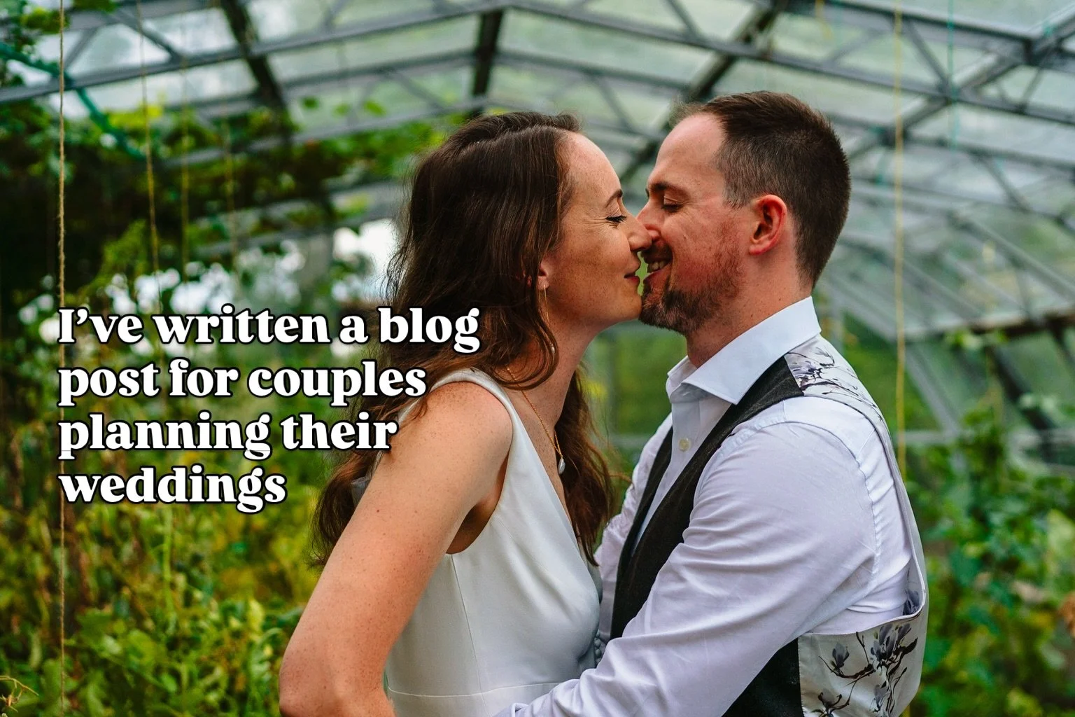 Weddings have a reputation for wastefulness, and as someone who goes to a lot of them I know that there&rsquo;s some truth in that claim. 

But weddings support local economies. Most businesses in the industry are micro businesses, and a lot of venue