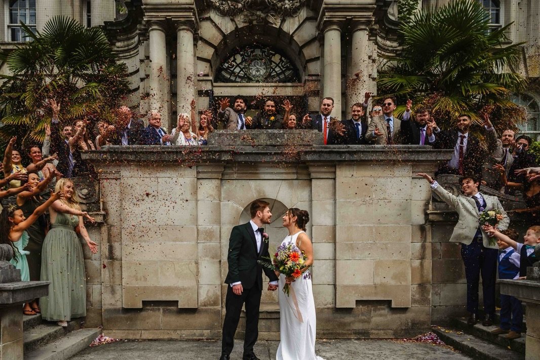 Yesterday I had the absolute pleasure of photographing Jess and James&rsquo;s wedding at Stockport Town Hall, and I think it might be the actual goat of town halls. They booked a short coverage option of just 3 hours, but we fit a lot in! My favourit