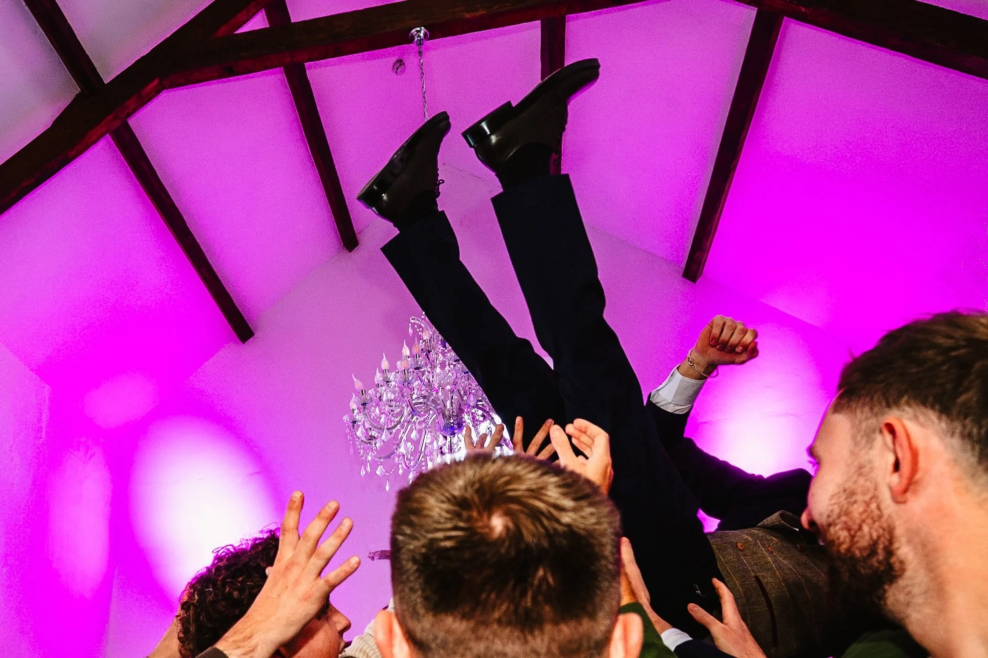 &ldquo;We&rsquo;re not too fussed about dancing photos&rdquo; - Grace and Mike&rsquo;s famous last words, when this photo was taken at 7.30, on a HEAVING dancefloor 🤩

Talhenbont Hall Wedding, North Wales Wedding, Cheshire Wedding Photographer