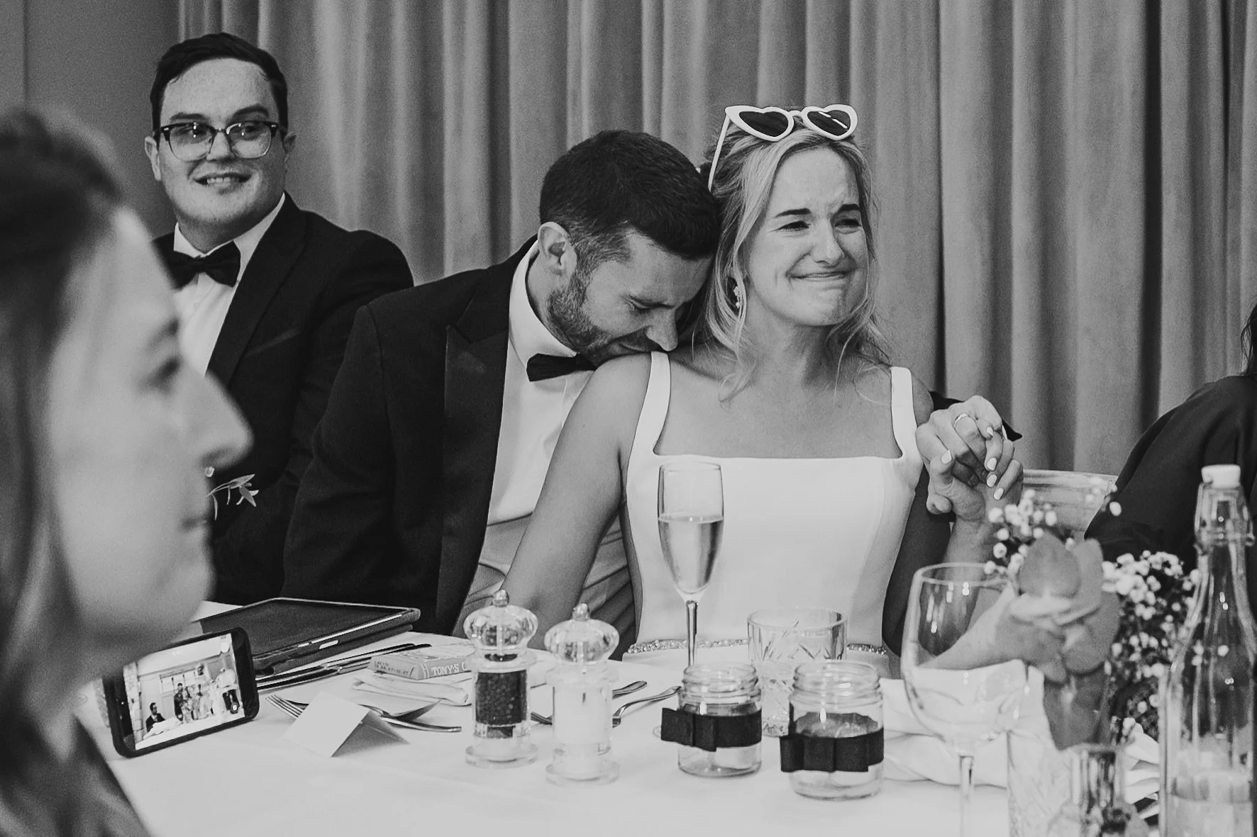 Weddings have so many moments of feeling. I particularly love this recent moment during an exceptionally heartfelt speech. The support and love in the moment is just beautiful to me.

#documentaryweddingphotography #manchesterweddingphotographer #che