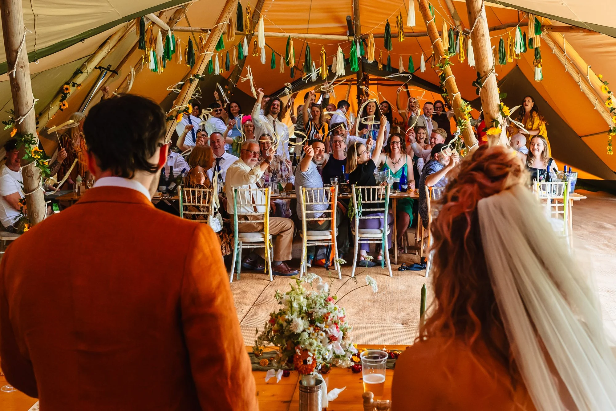 Duddon Mill Farm Tipi Wedding - Cheshire Wedding Photographer