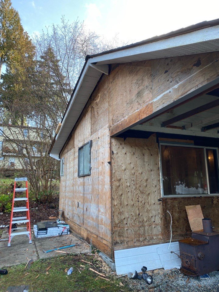  Removal of siding 