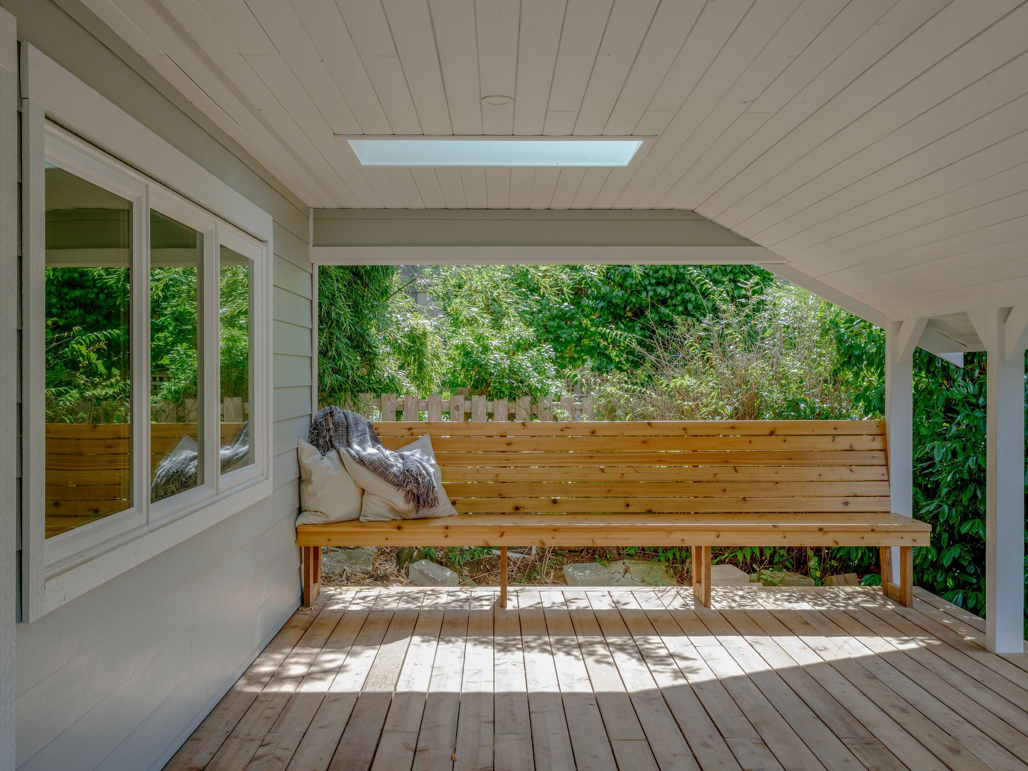 Step into Bayford Cottage's freshly renovated charm with a deck to adore.