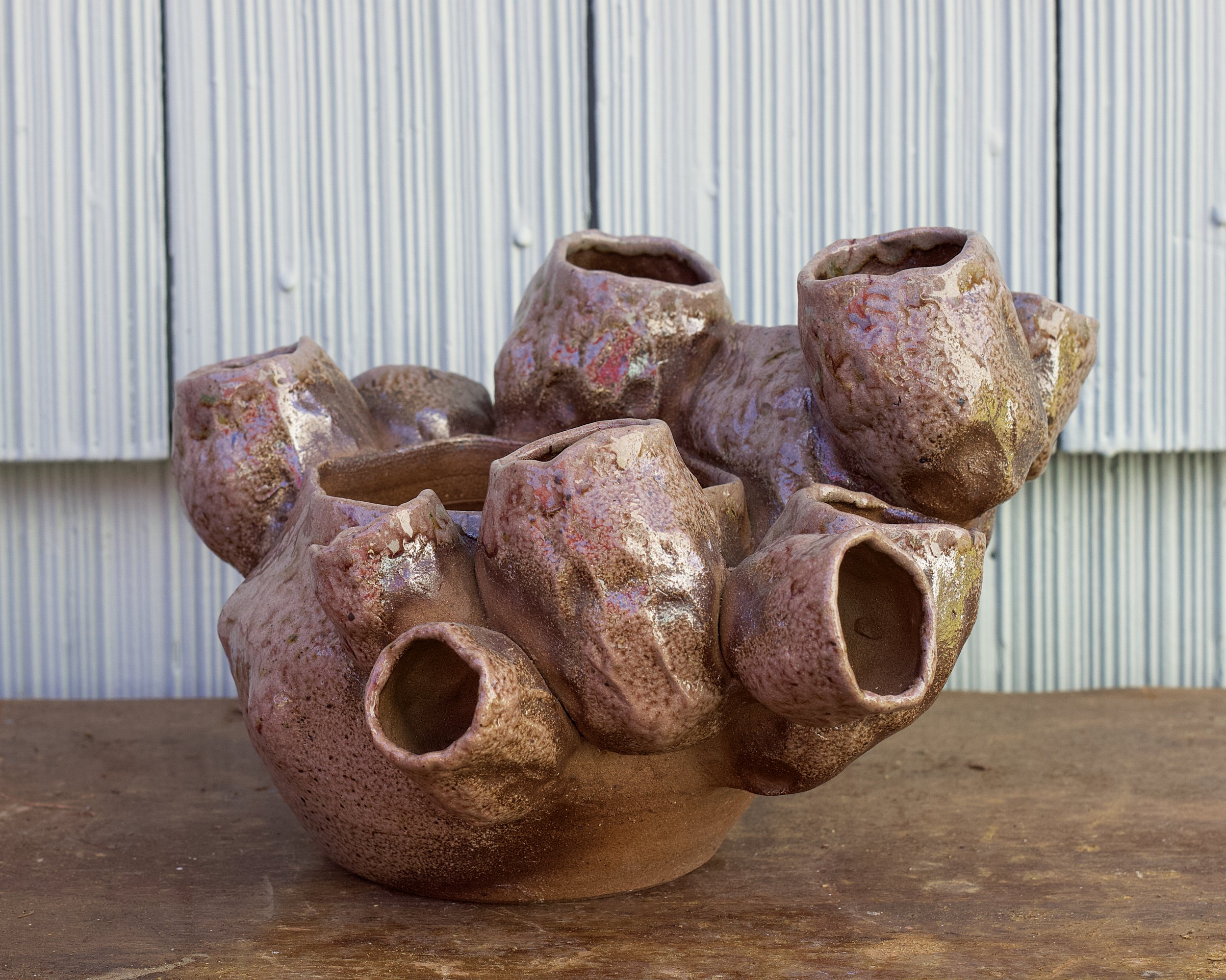 Soda Fired Large Barnacle Cluster