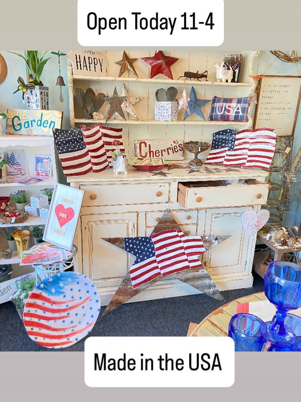 Flags by local folk artist! #summer_porch